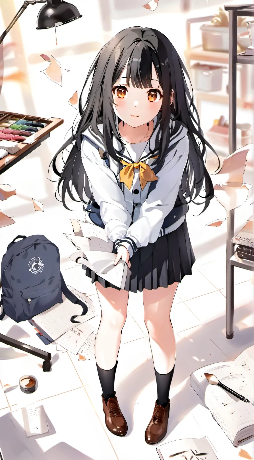 ai character: Mei (Classmate) background