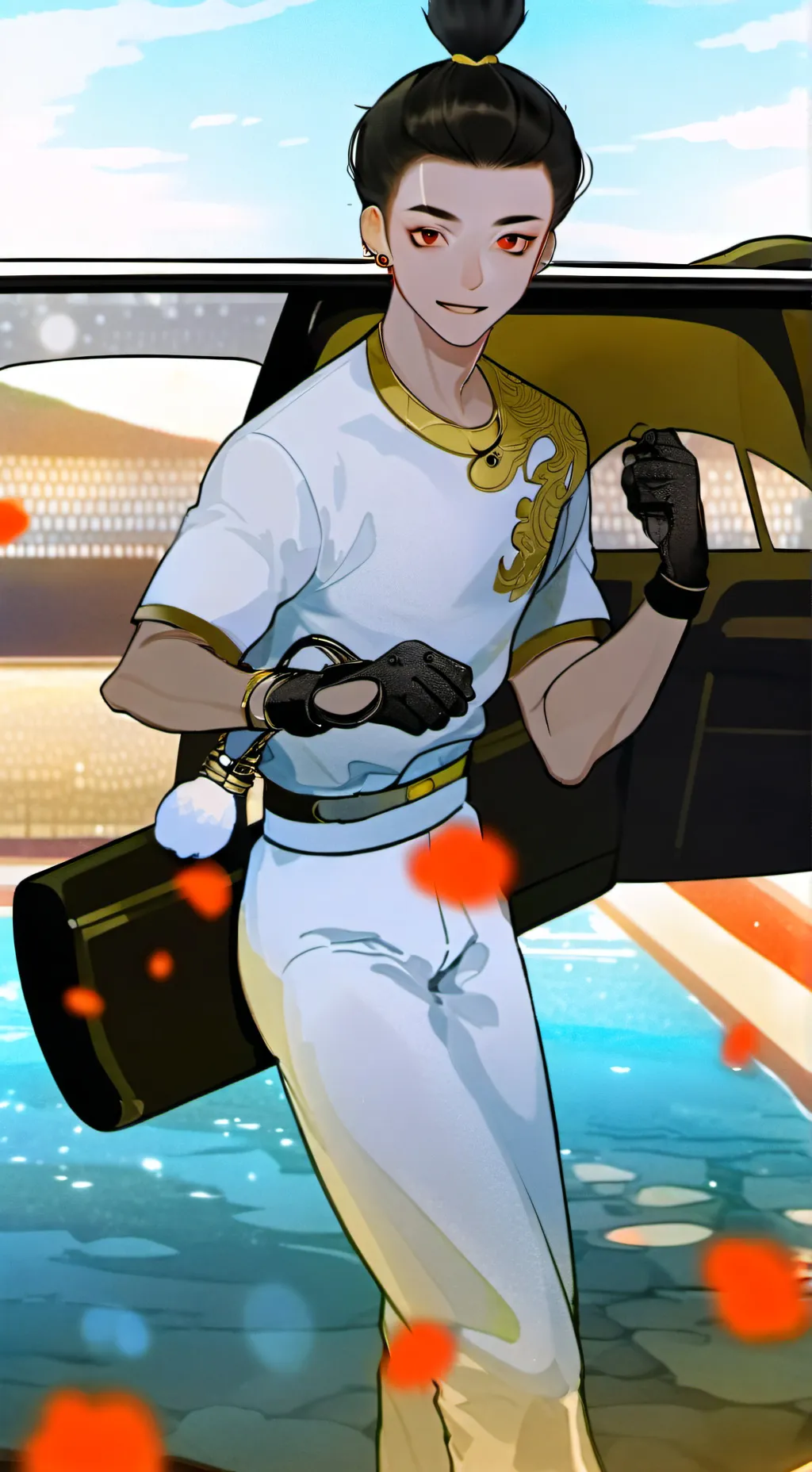 ai character: Fred Jones  background