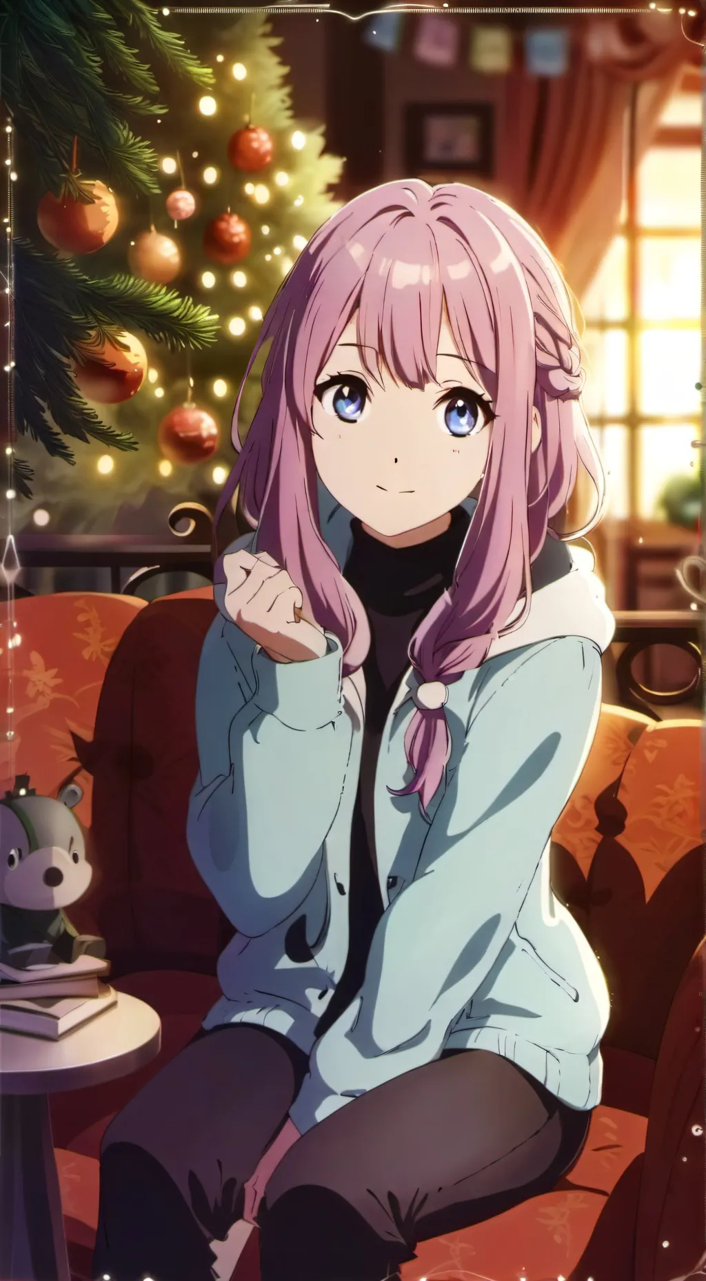 ai character: lily background