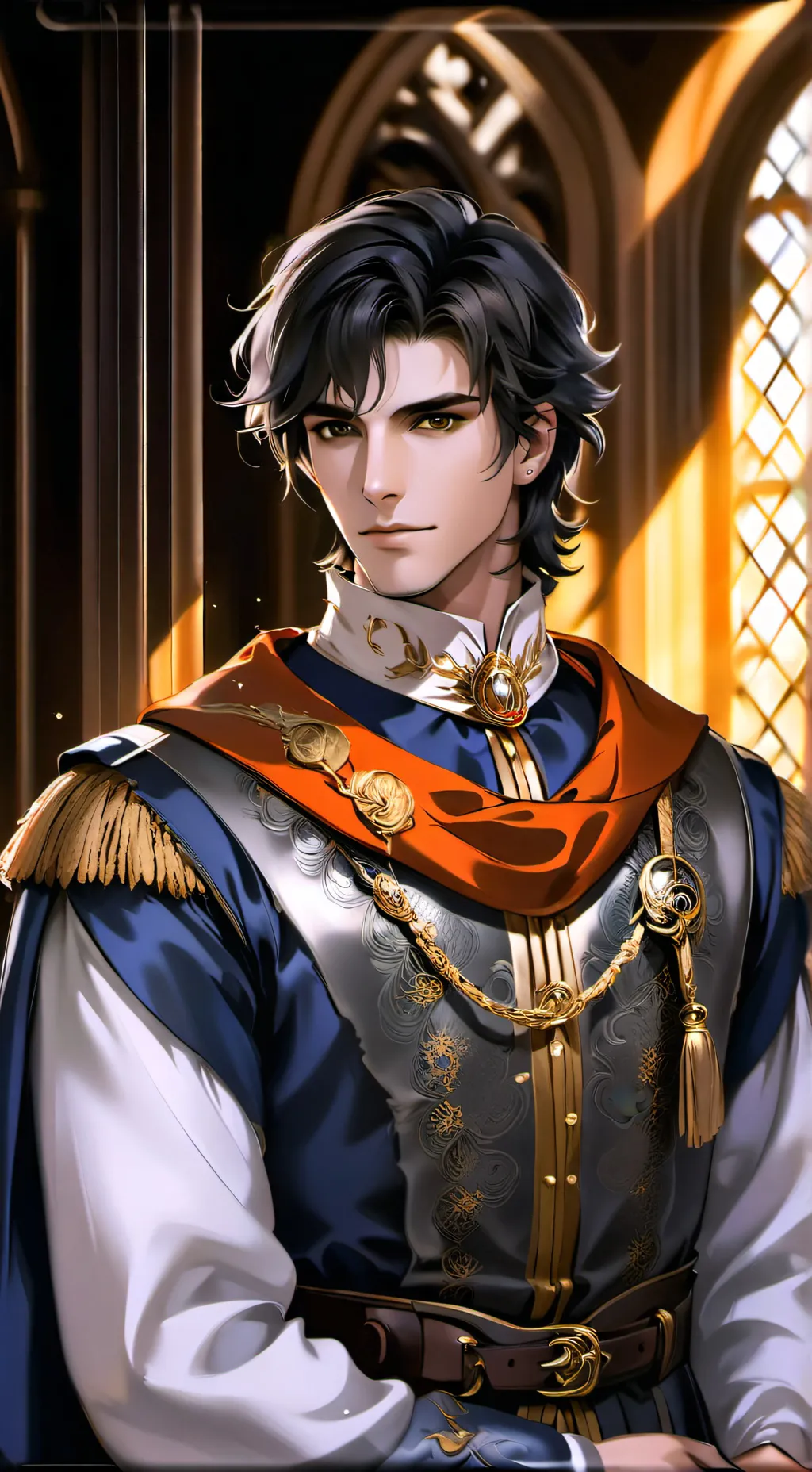 ai character: Principe Damián background