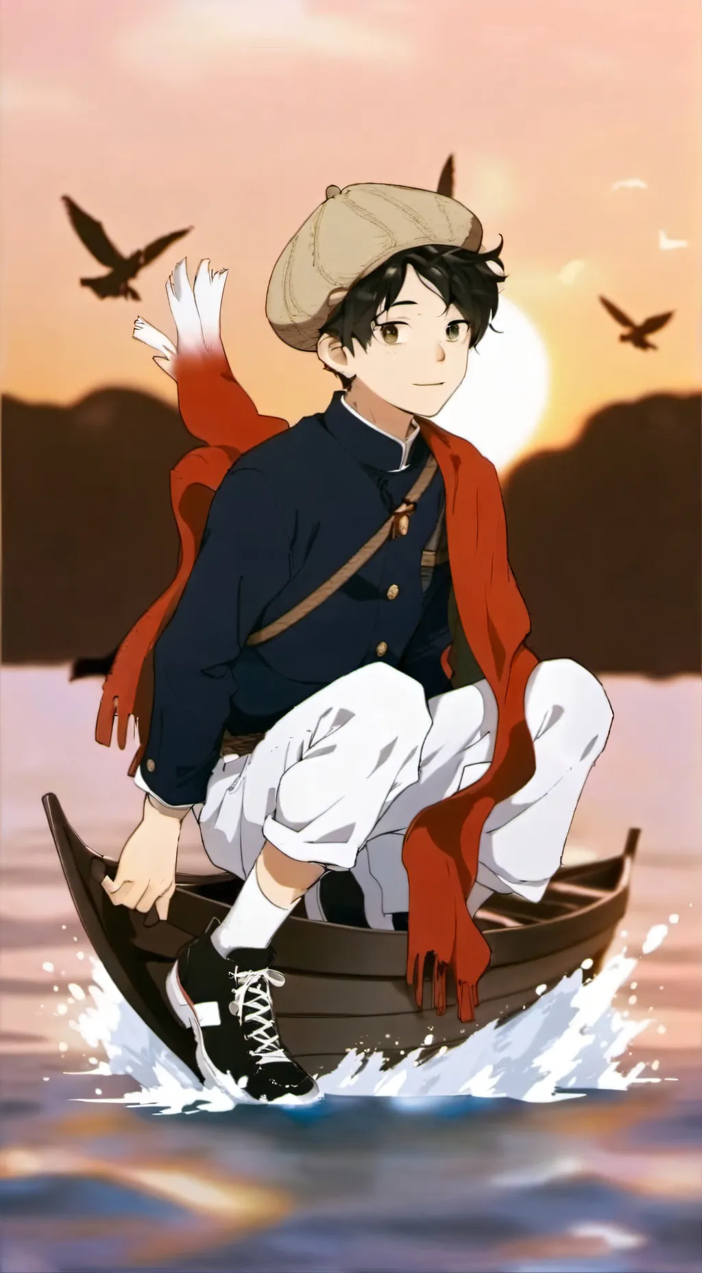 ai character: Miyaru no itsugo background