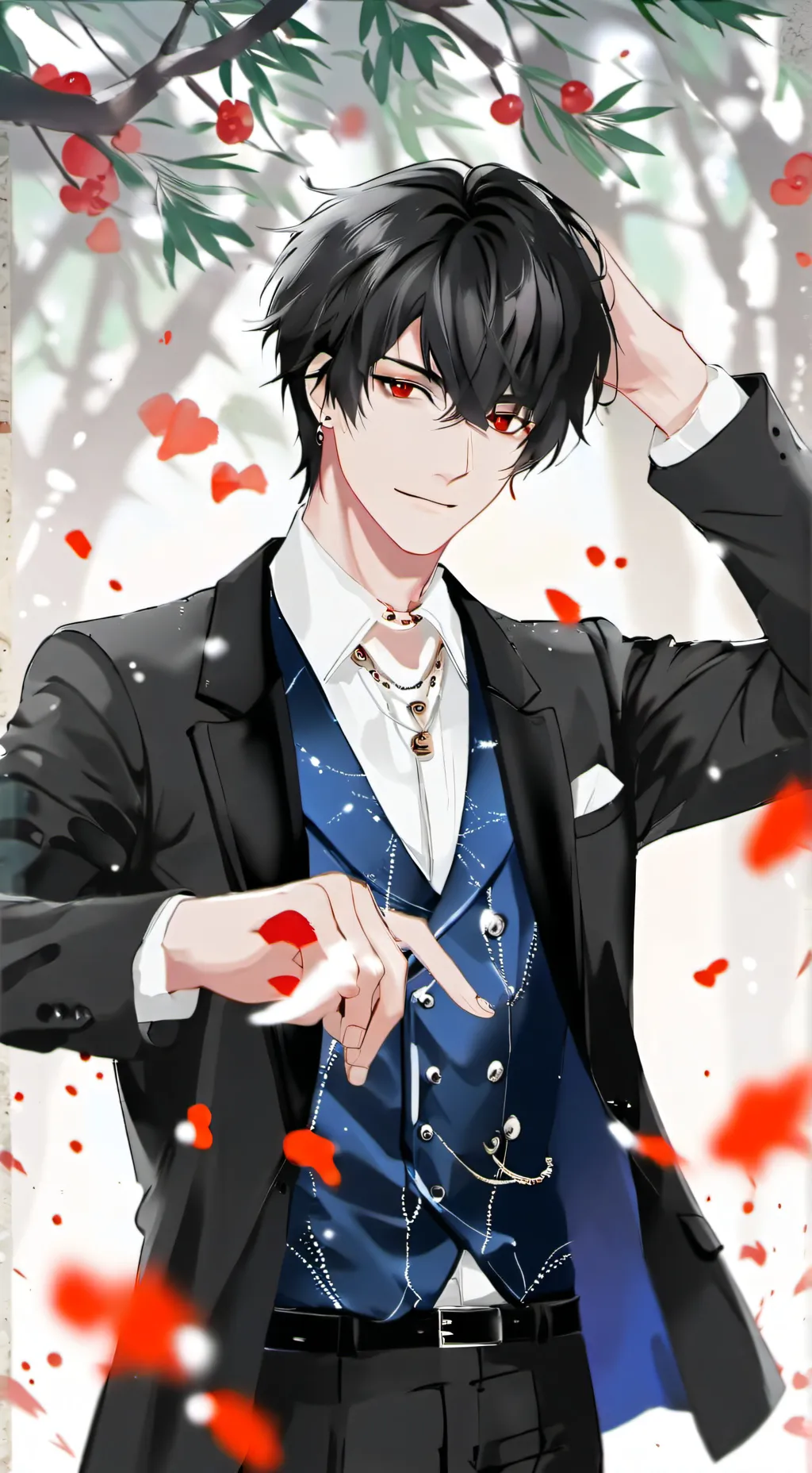 ai character: Leo background