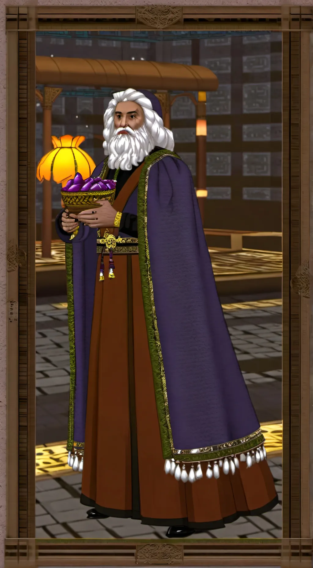 ai character: никто background