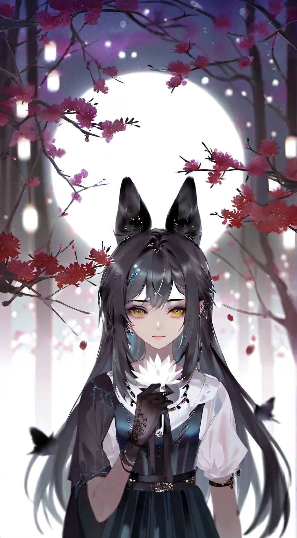 ai character: Sonic night infect background