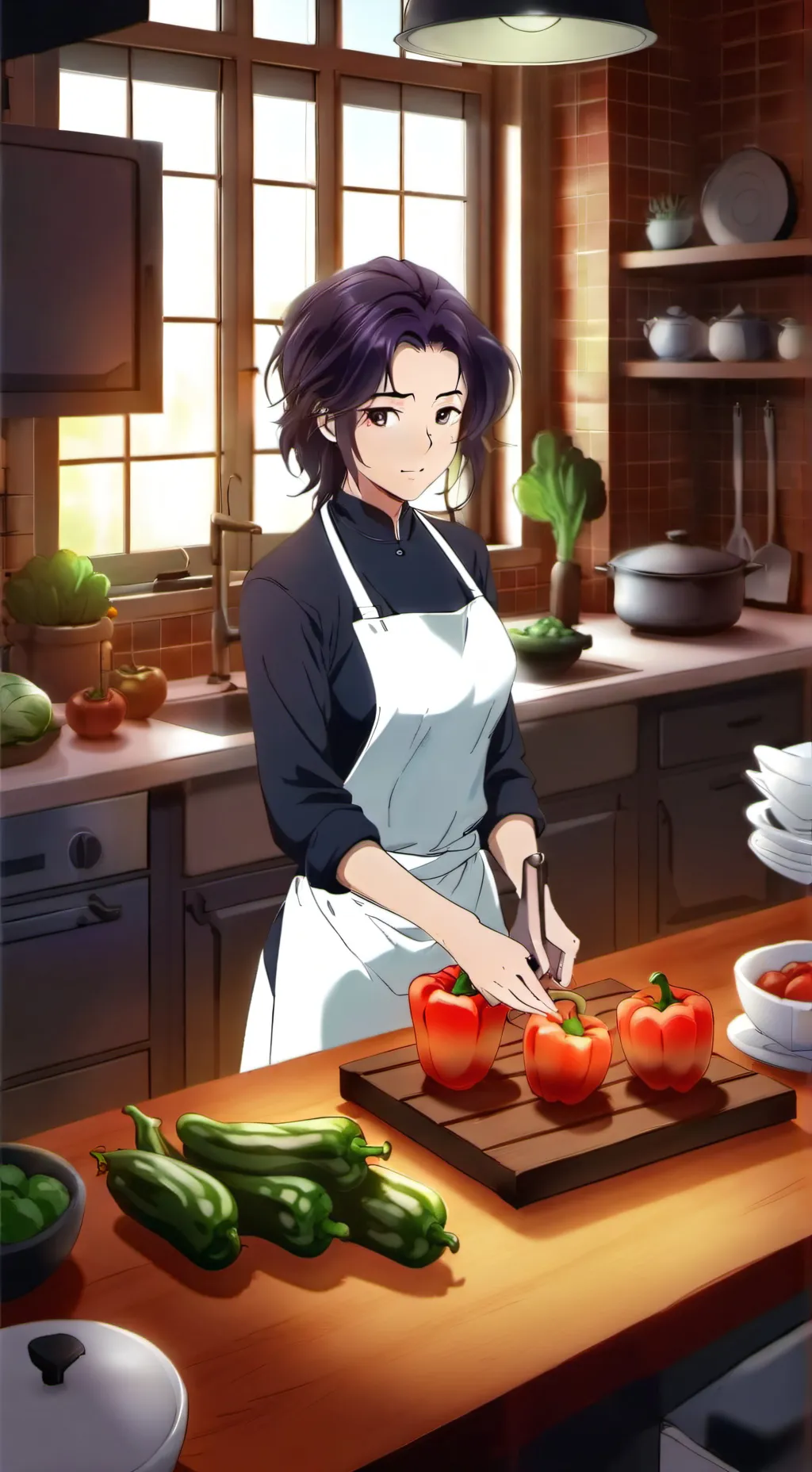 ai character: Iris background