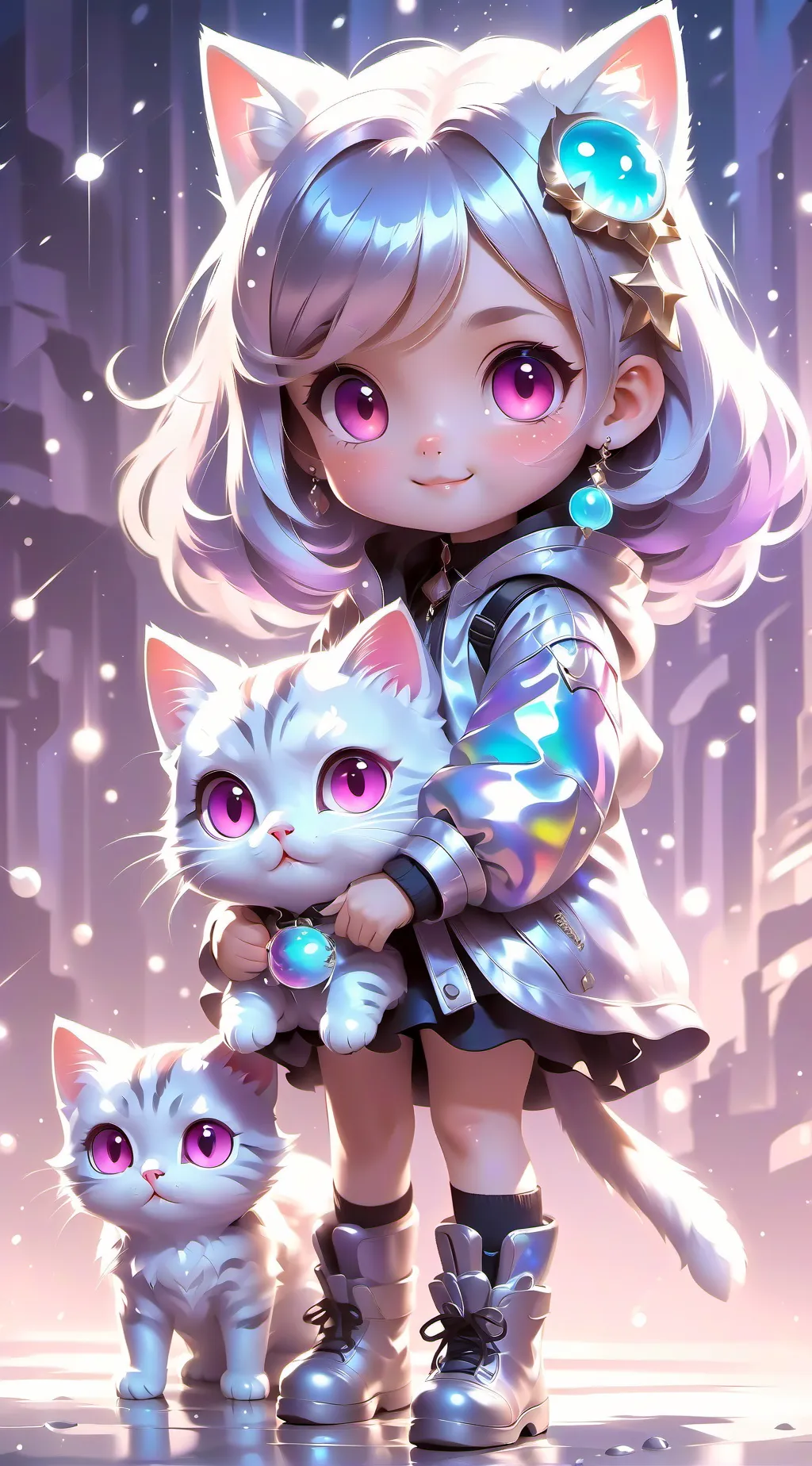 ai character: MHA at your house background