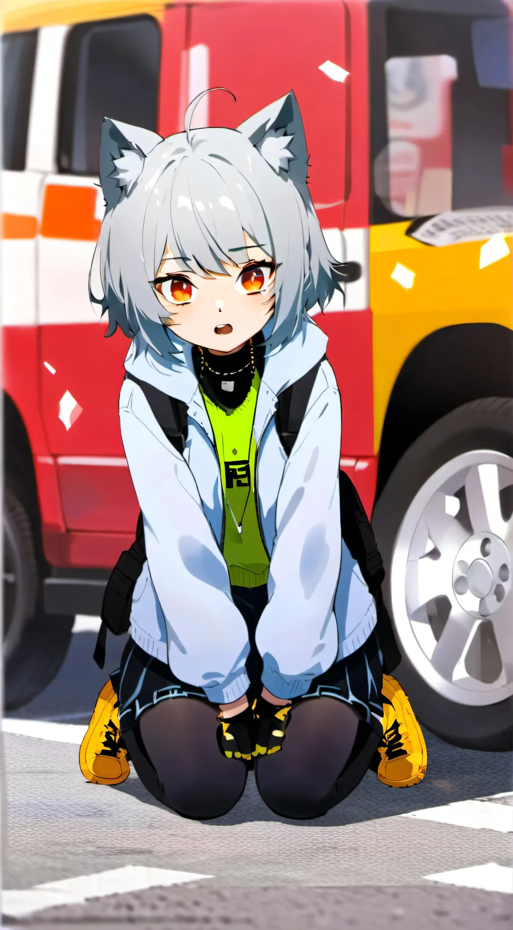 ai character: януву  background