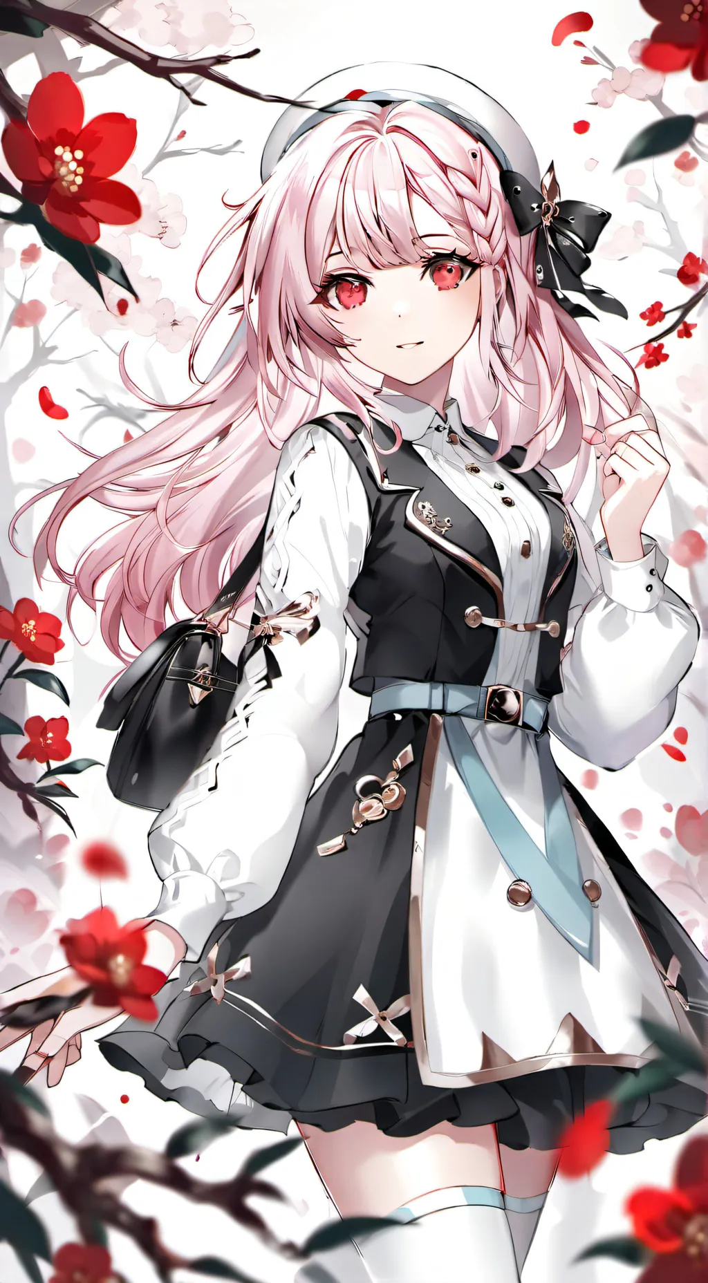 ai character: Ice background