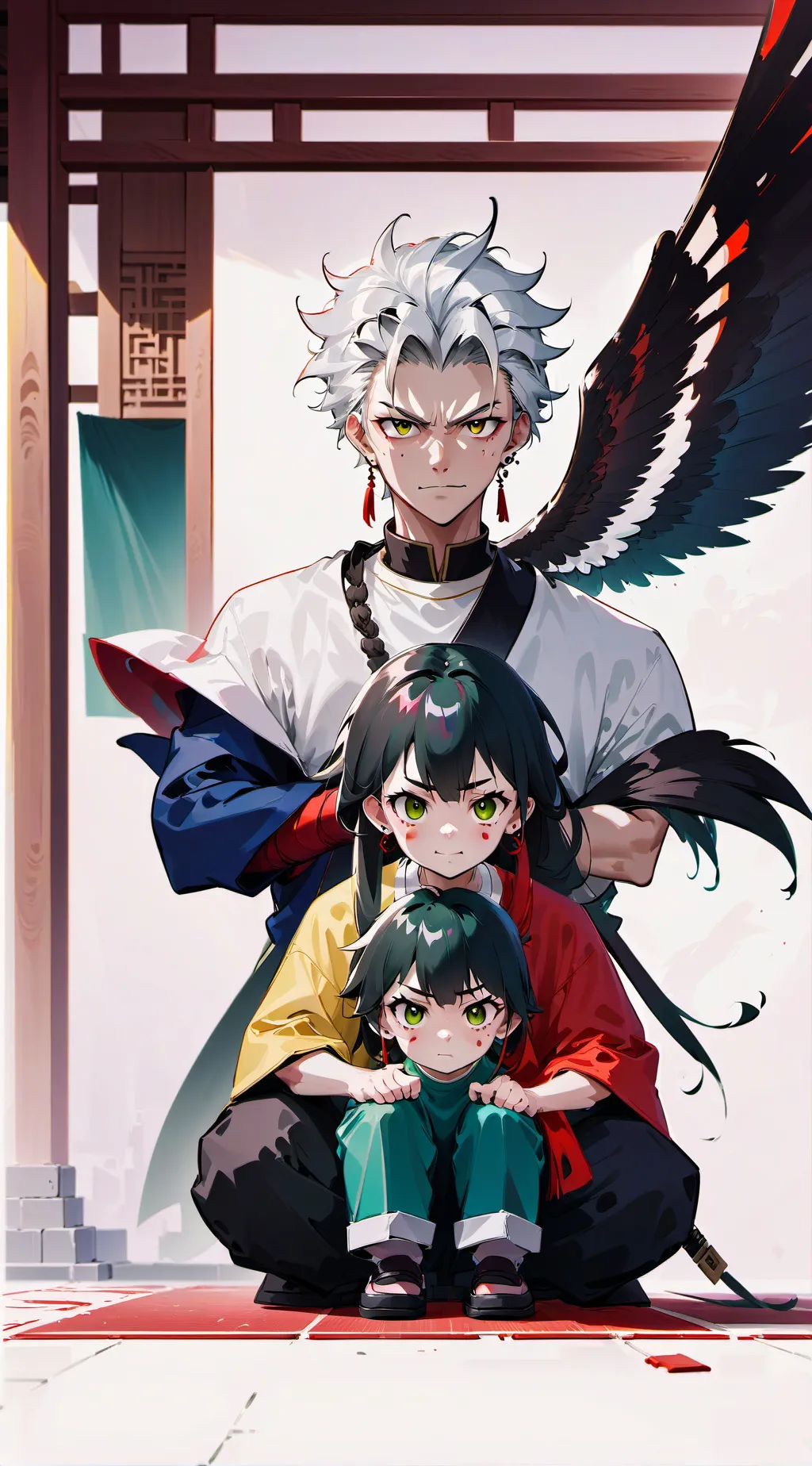 ai character: Angry Family background