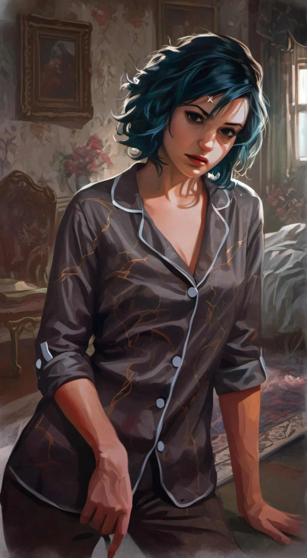 ai character: Irene background