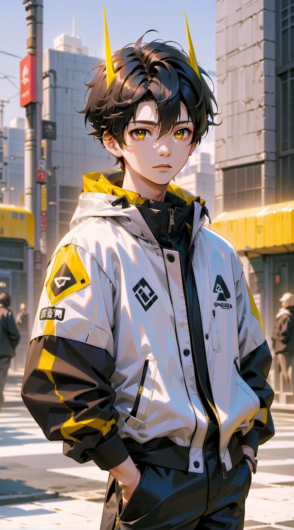 ai character: Jake  background