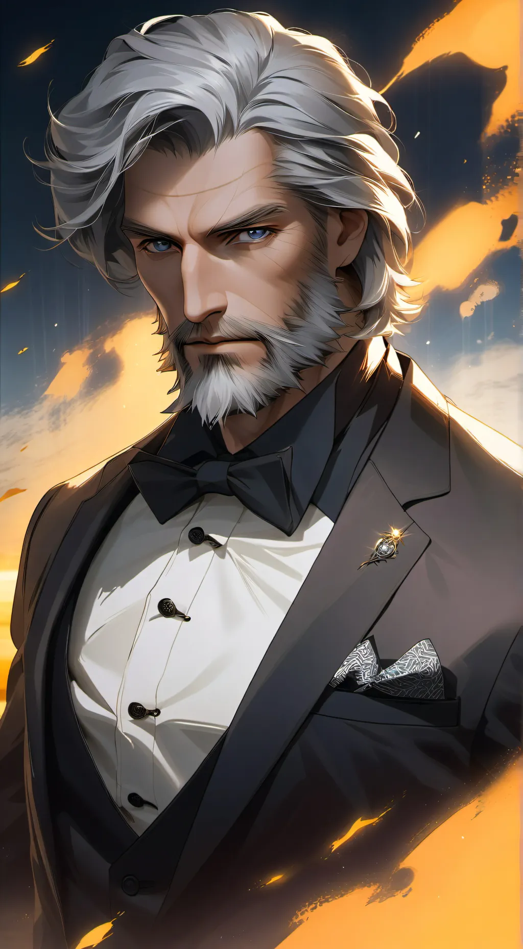 ai character: Гилберт background