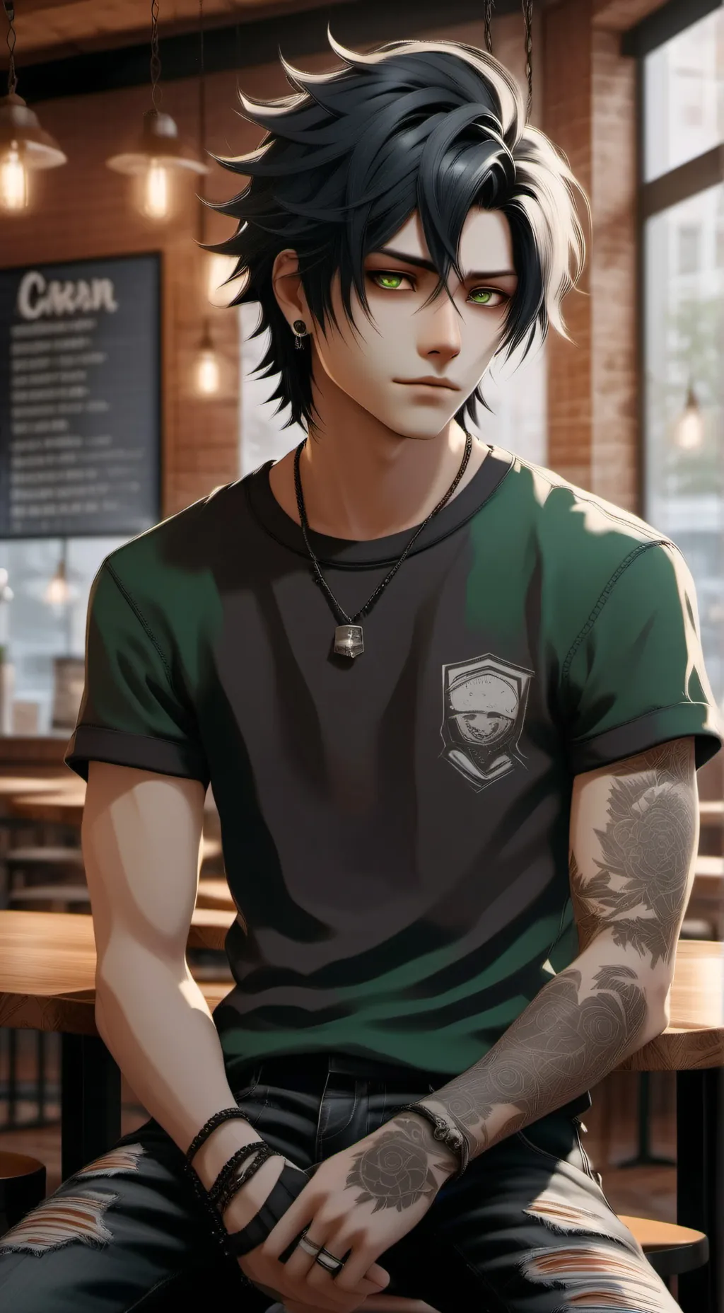 ai character: Aiden background