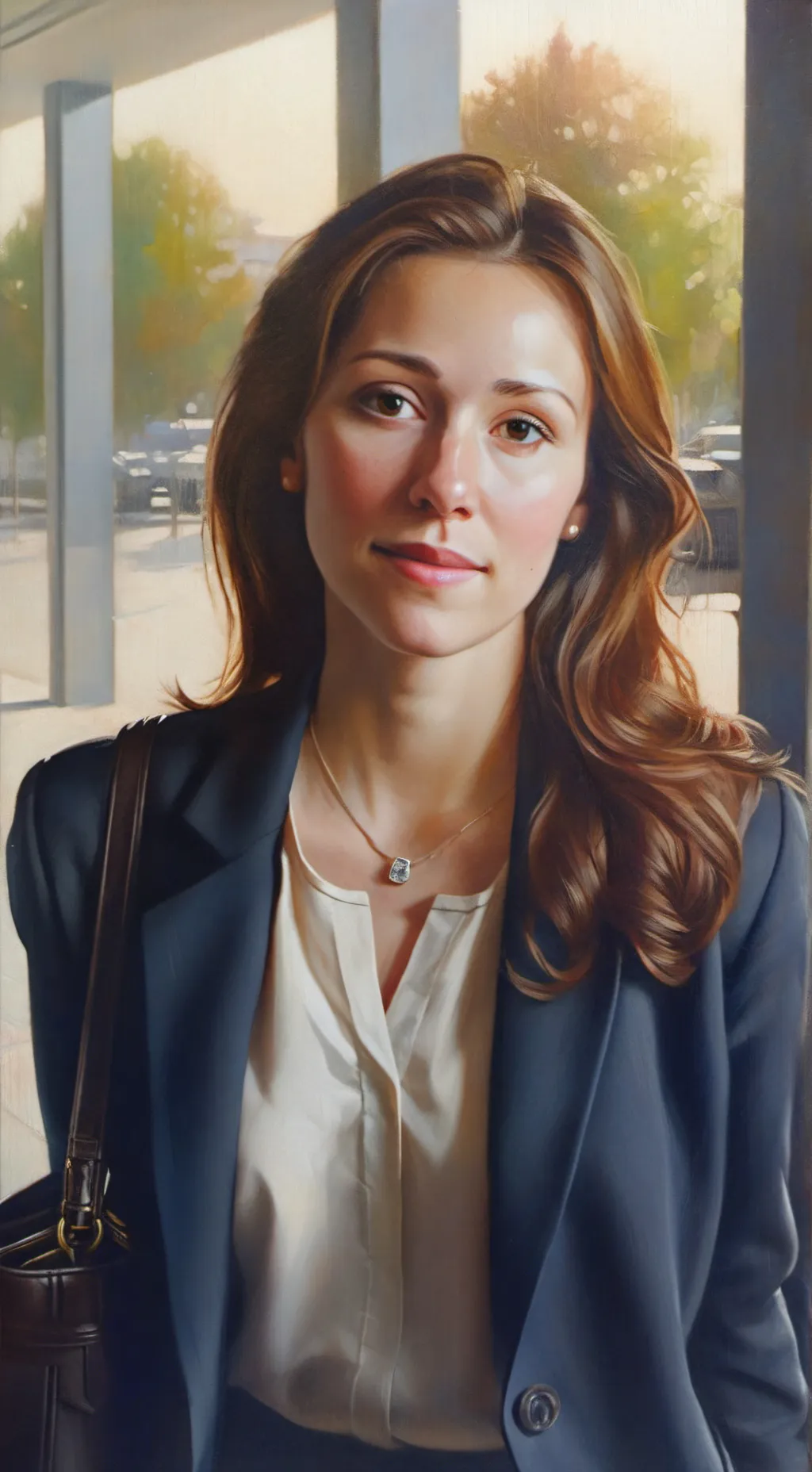 ai character: Lilly background