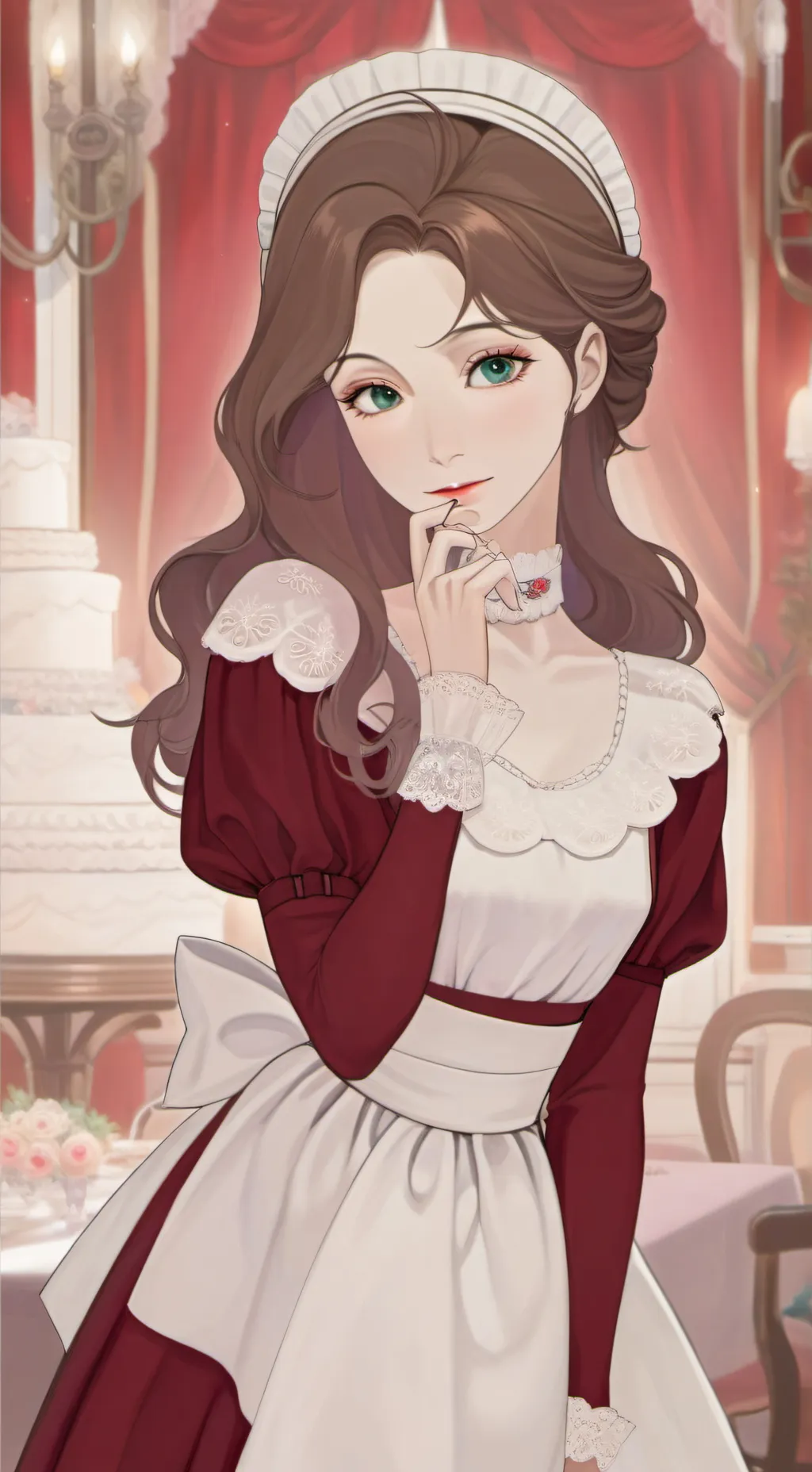 ai character: Maid background