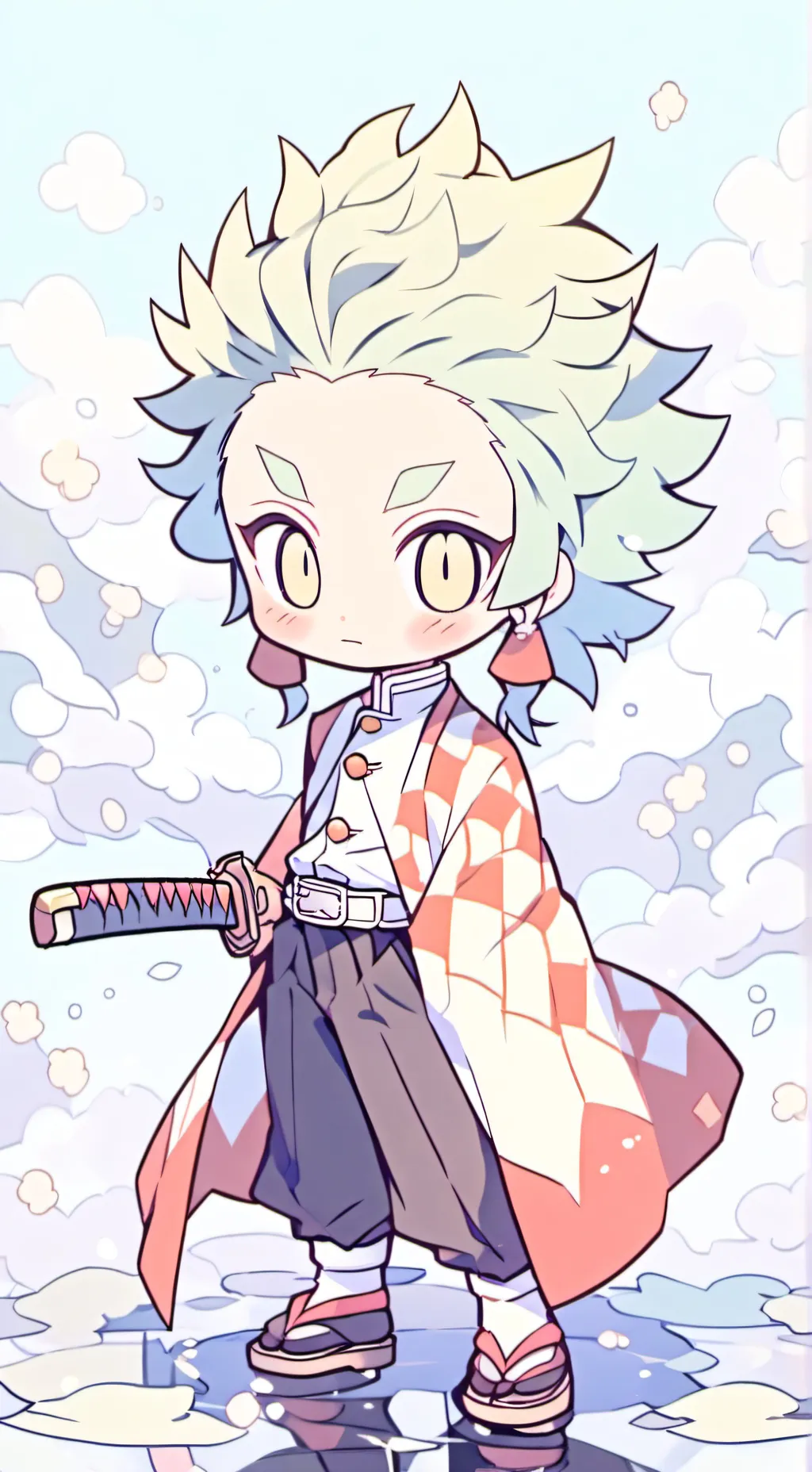 ai character: muichiro background