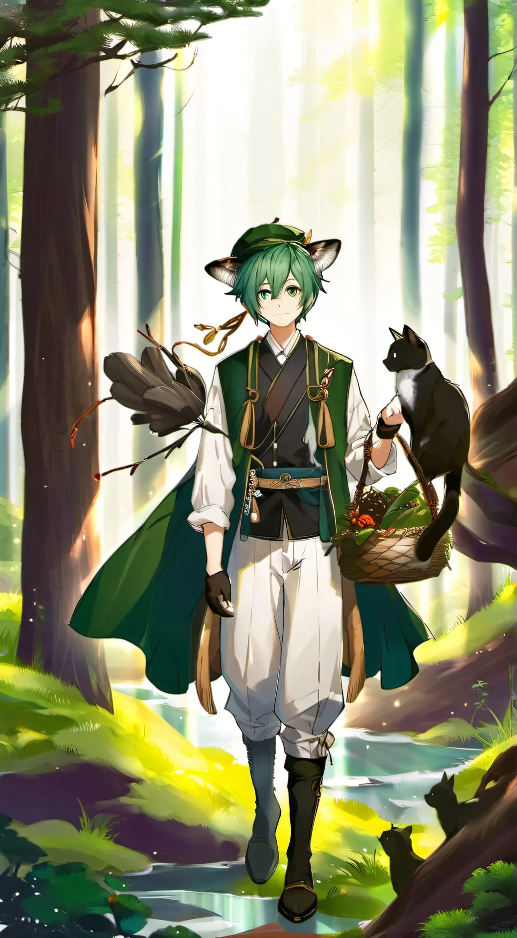 ai character: MHA your death background