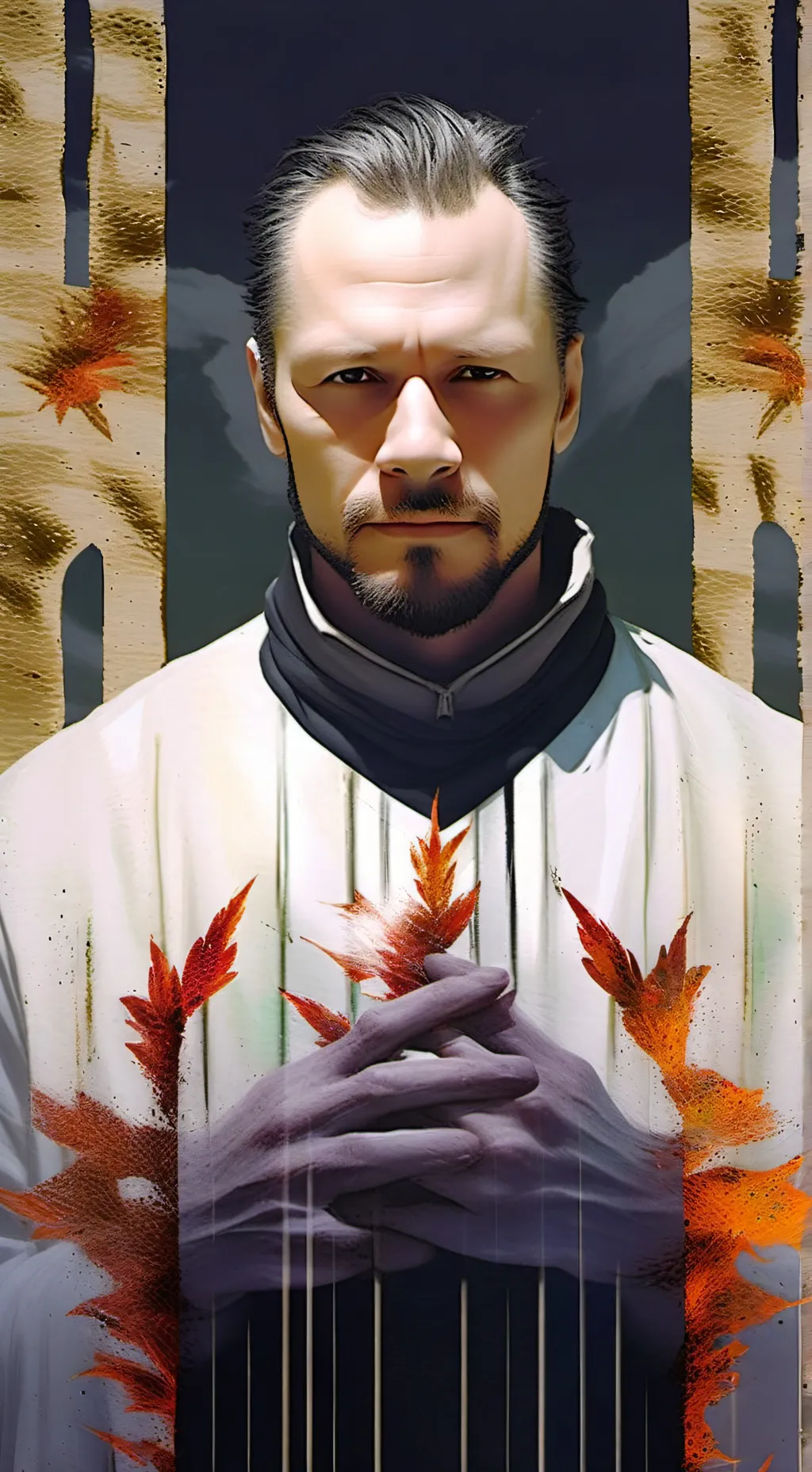 ai character: Louie HeavenHell  background