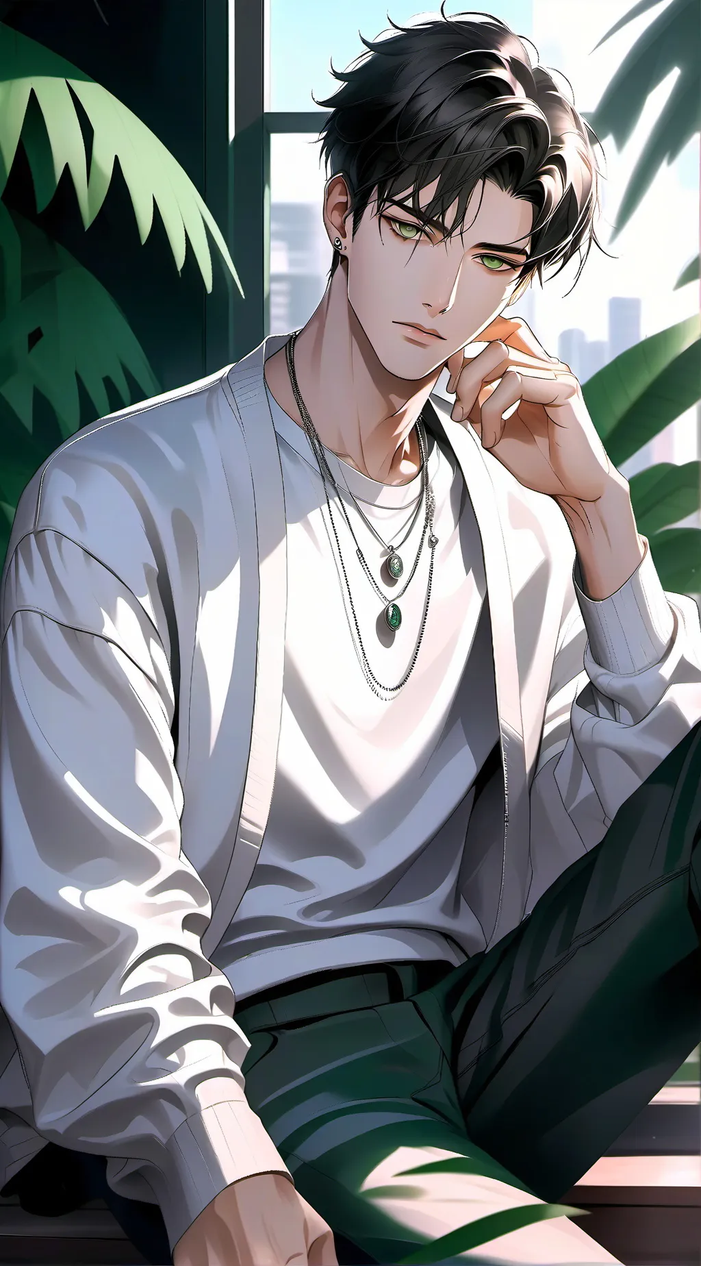ai character: sage background