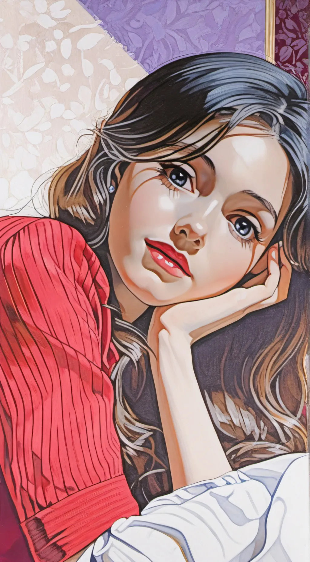 ai character: FAIZA  background