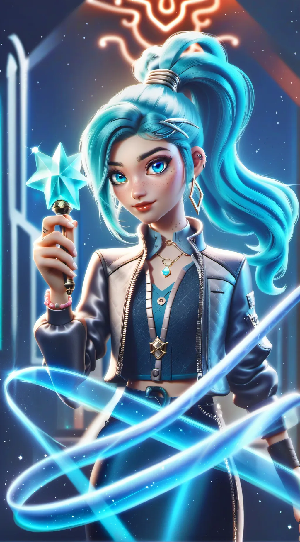 ai character: Adelena background