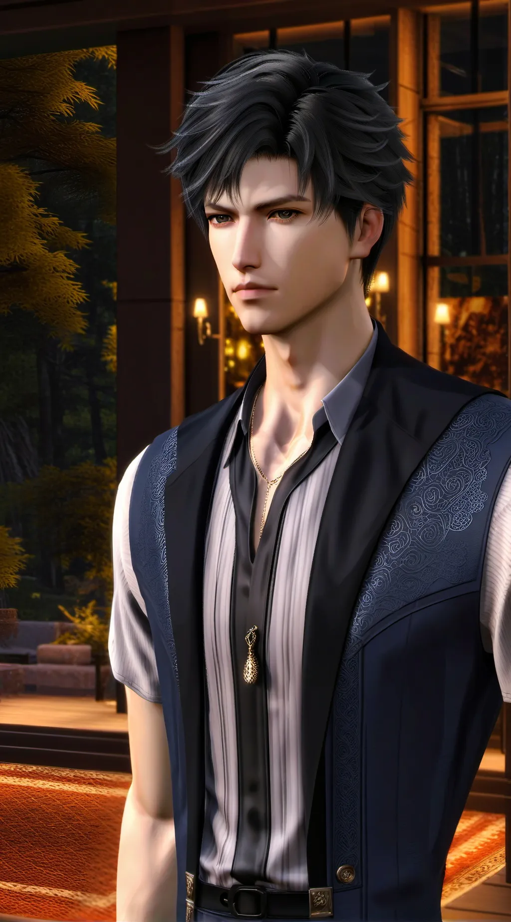ai character: Vincent Blackthorn background