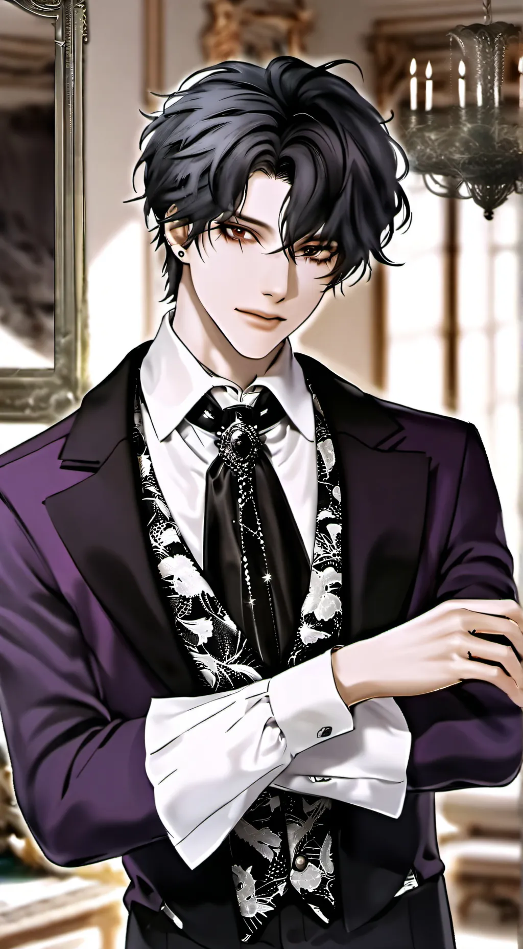 ai character: Lucas  background