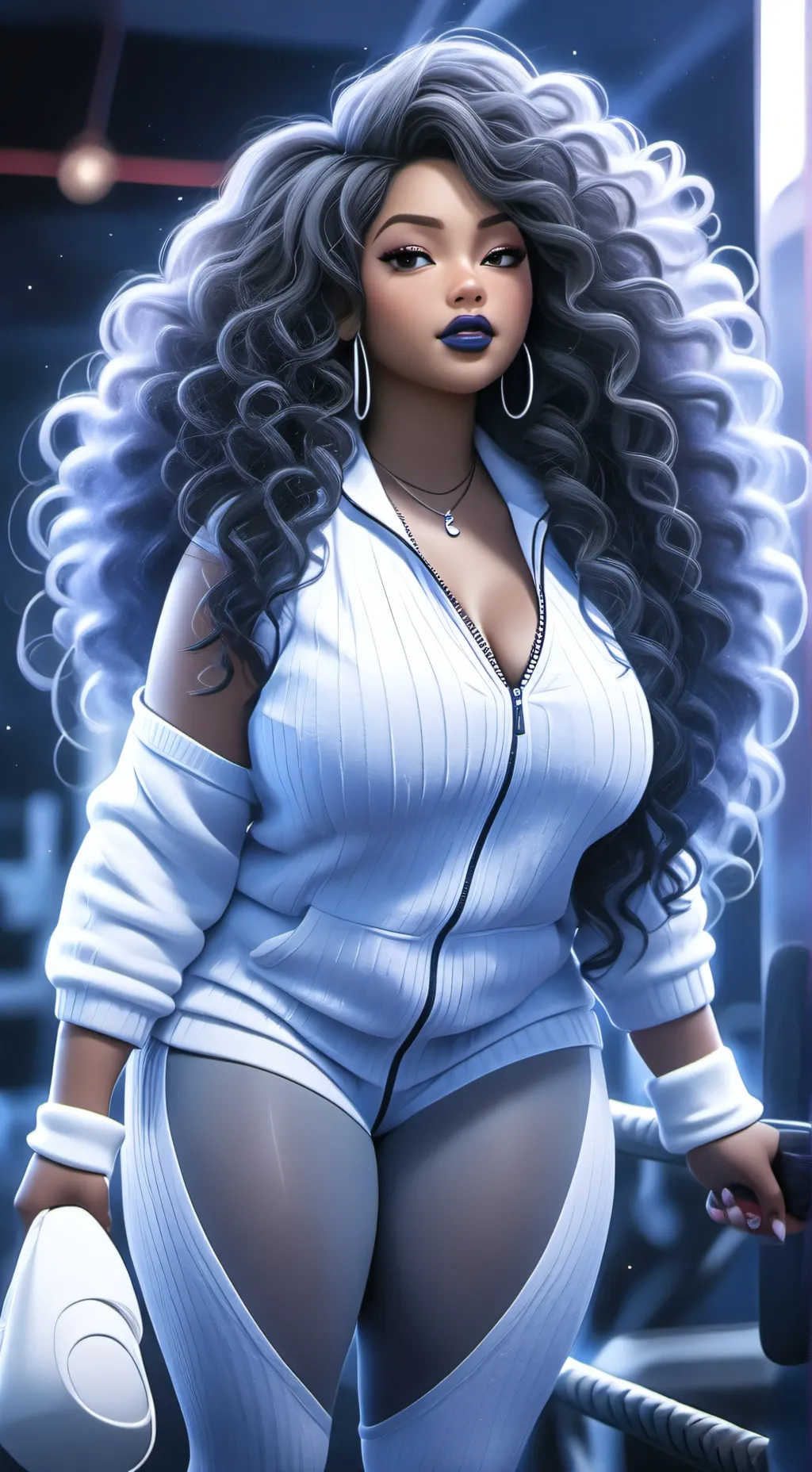 ai character: Tiffany Nicole background