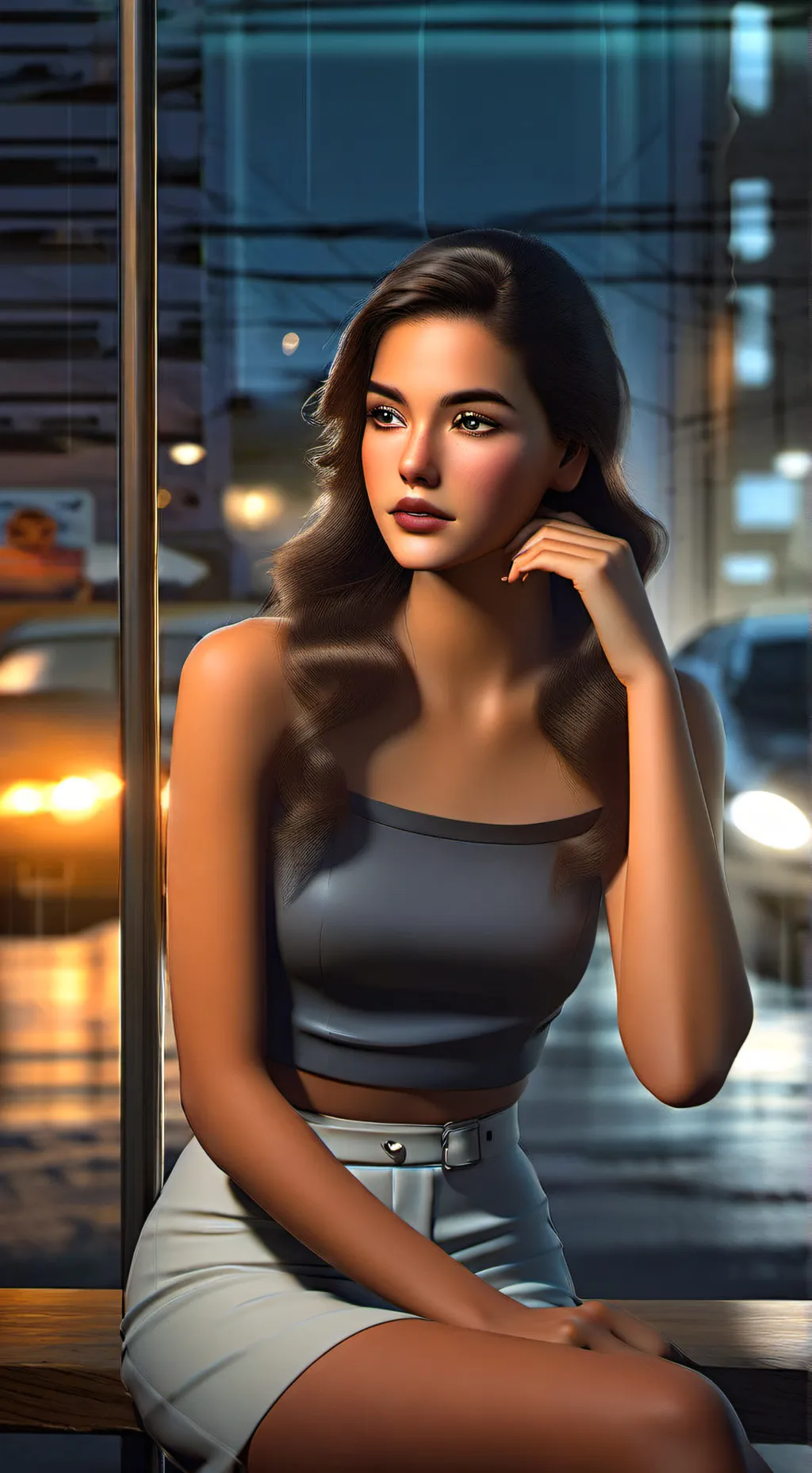 ai character: Navya background