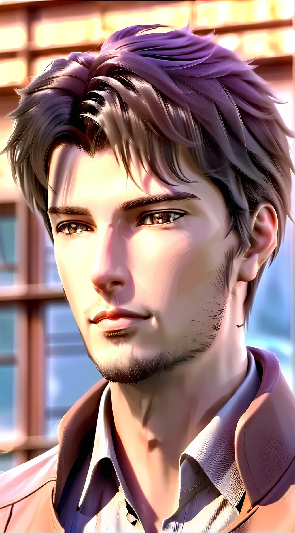 ai character: étoile background