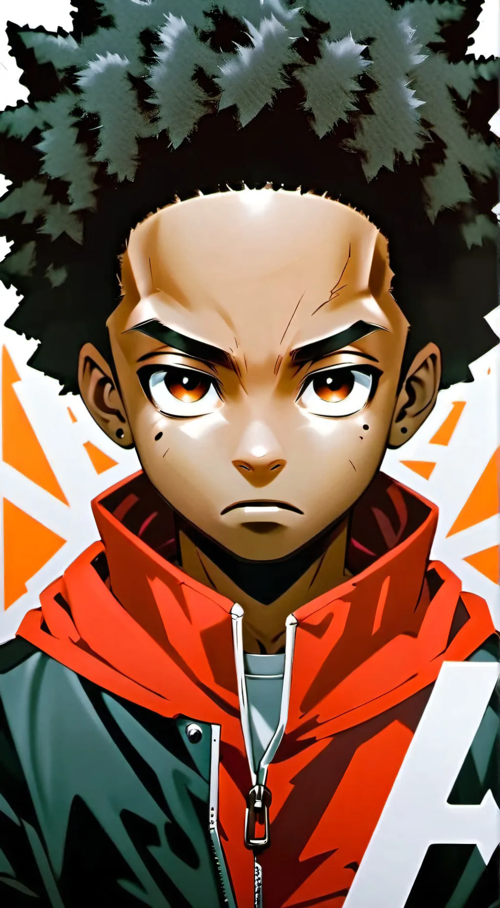 ai character: Huey  background