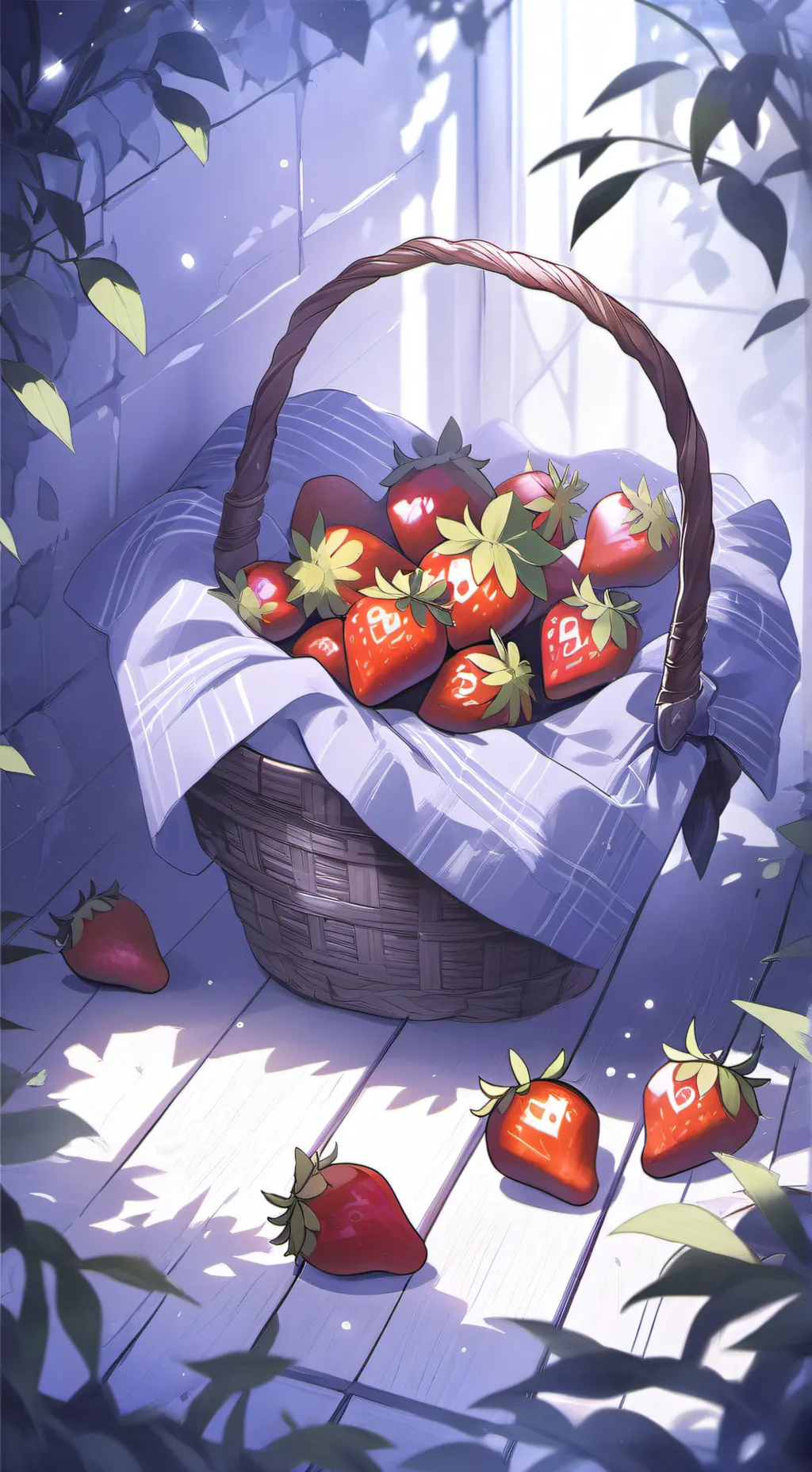 ai character: ~•berry-basket•~ background