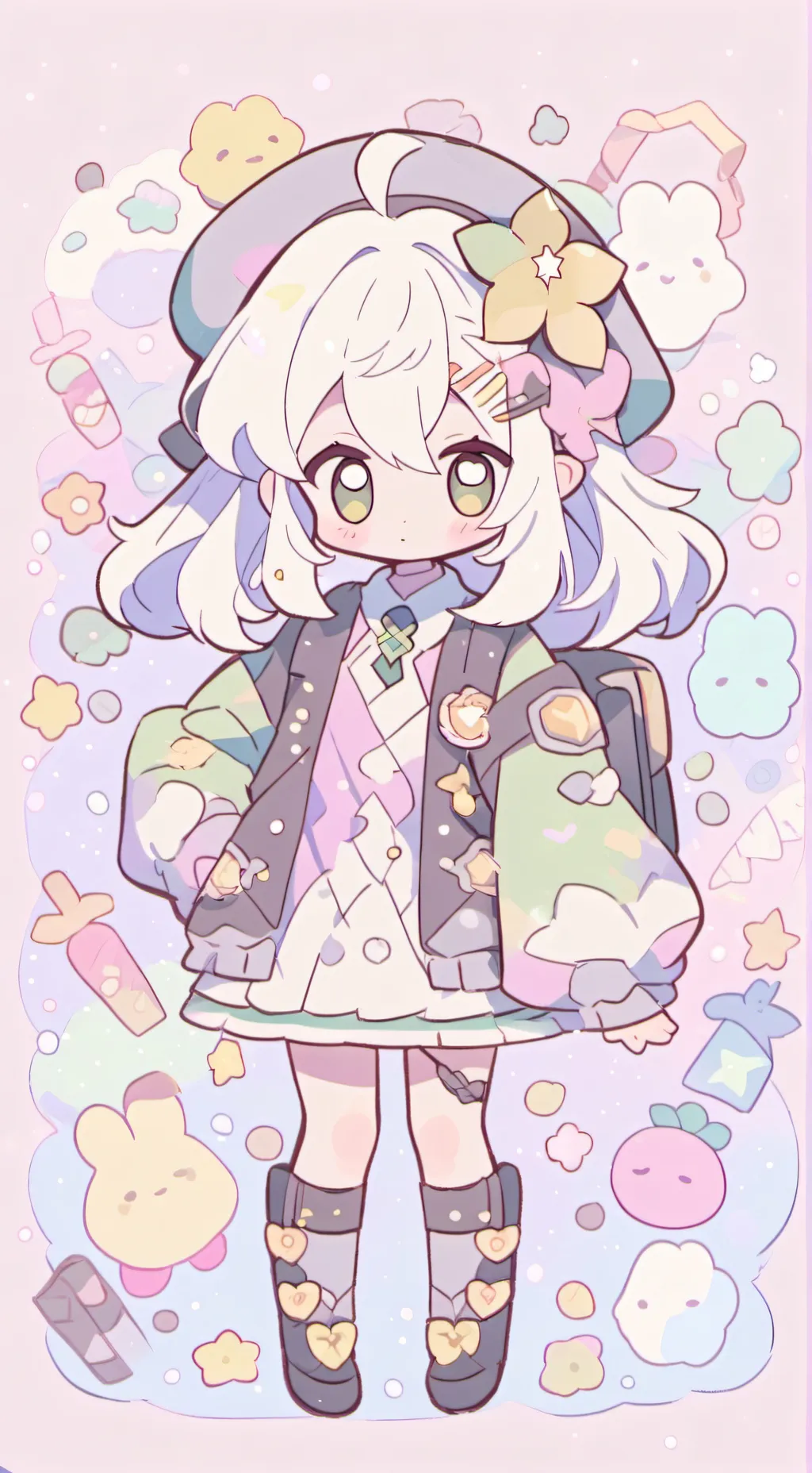 ai character: Chat sprunki  background