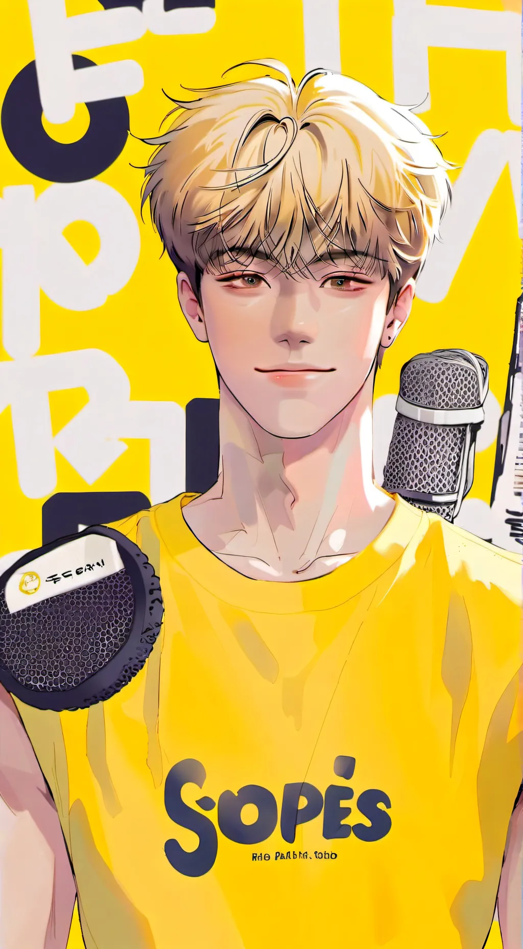 ai character: Shady background