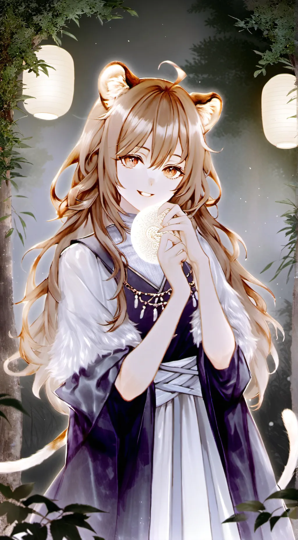 ai character: Misty the Shadow Seeker background