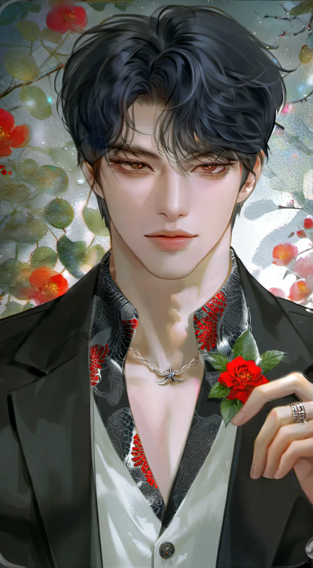 ai character: Min Jung background