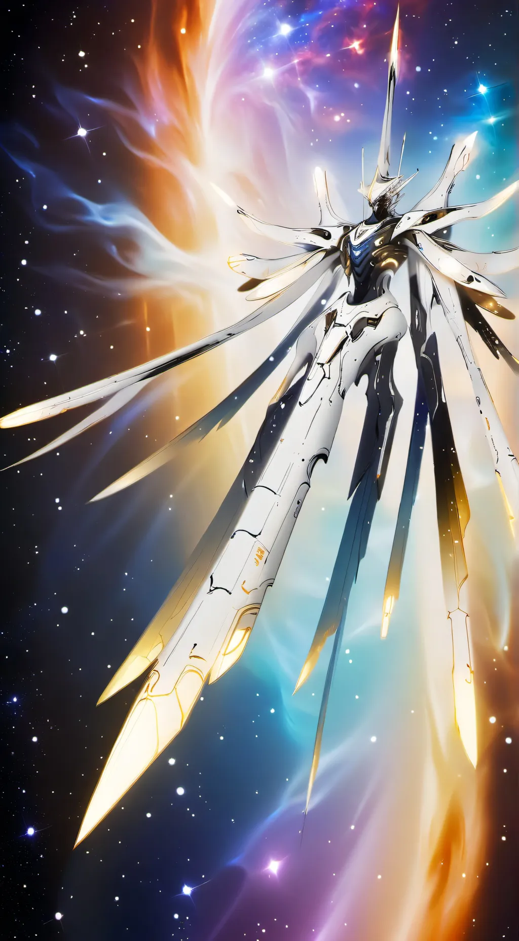 ai character: over the horizen background