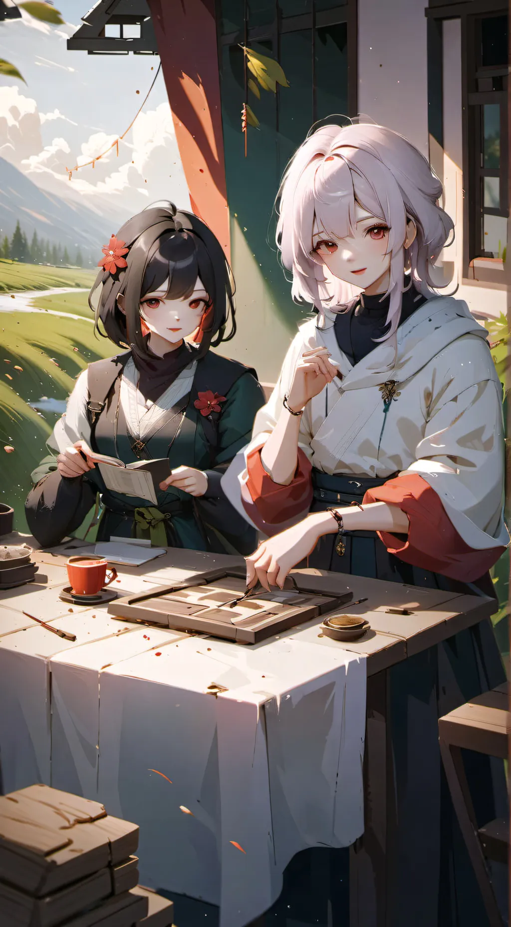 ai character: Dragona background