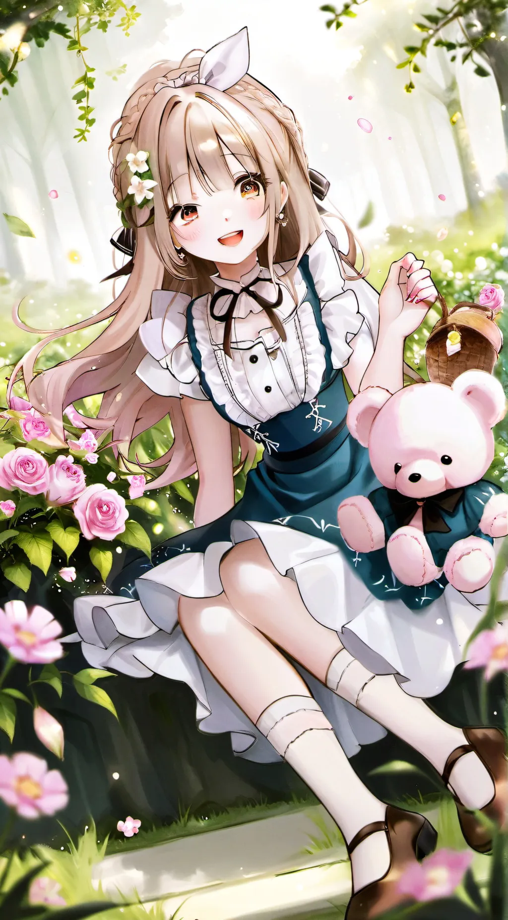 ai character: kny background