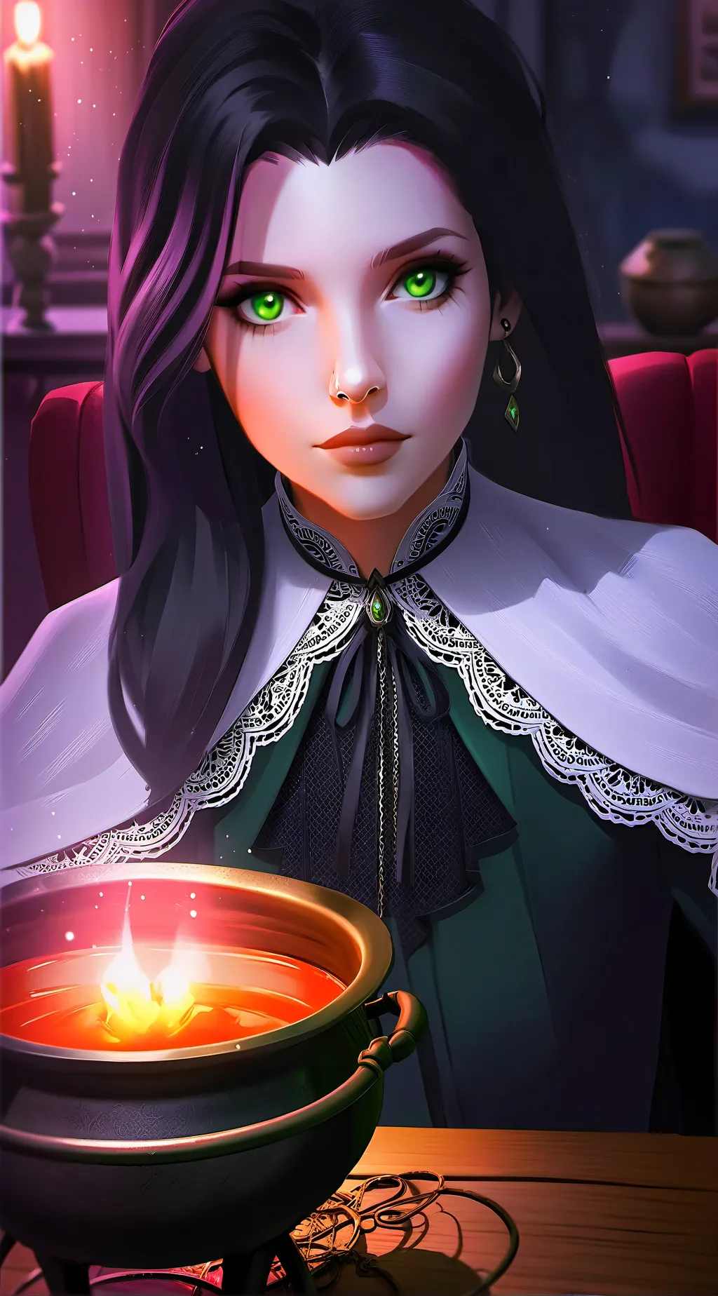 ai character: Esme, a Encantador background