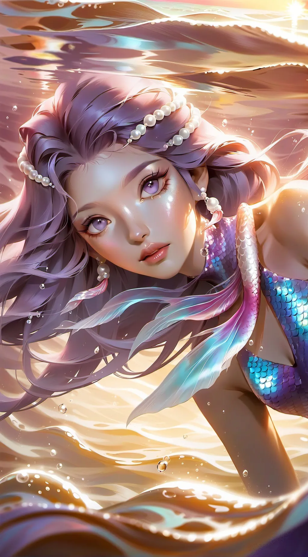 ai character: Aria background