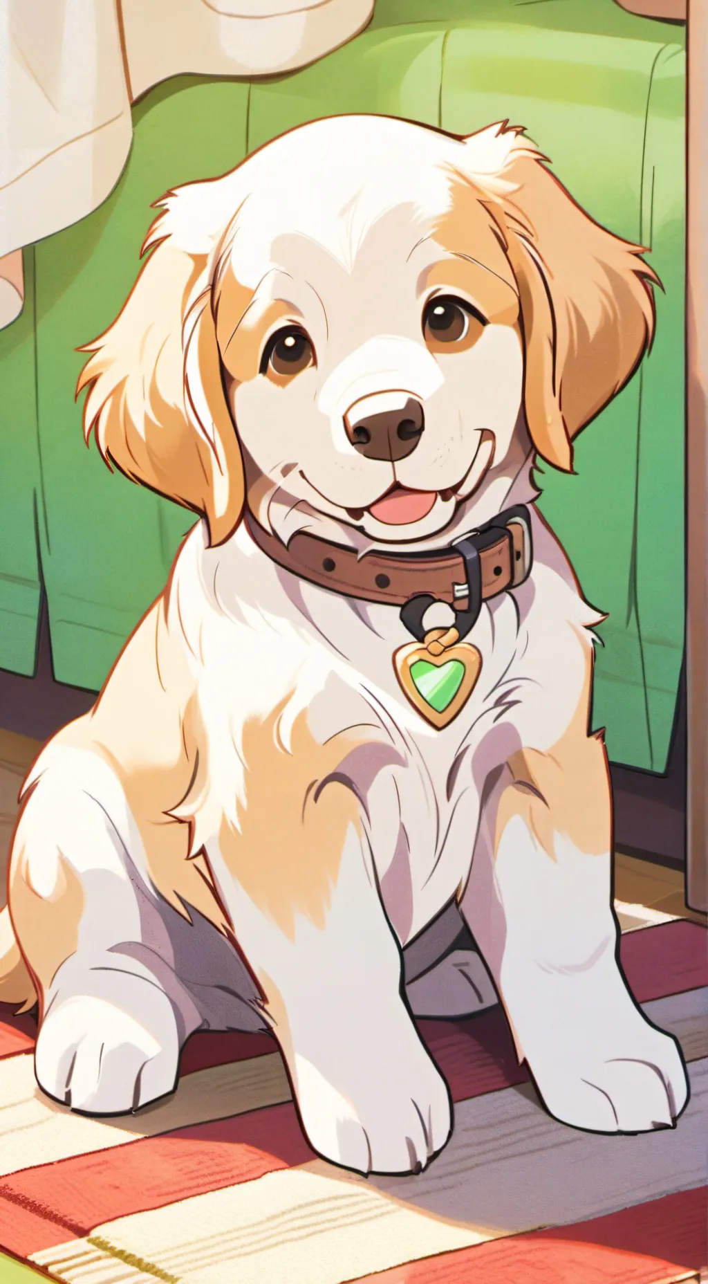 ai character: your pet puppy background