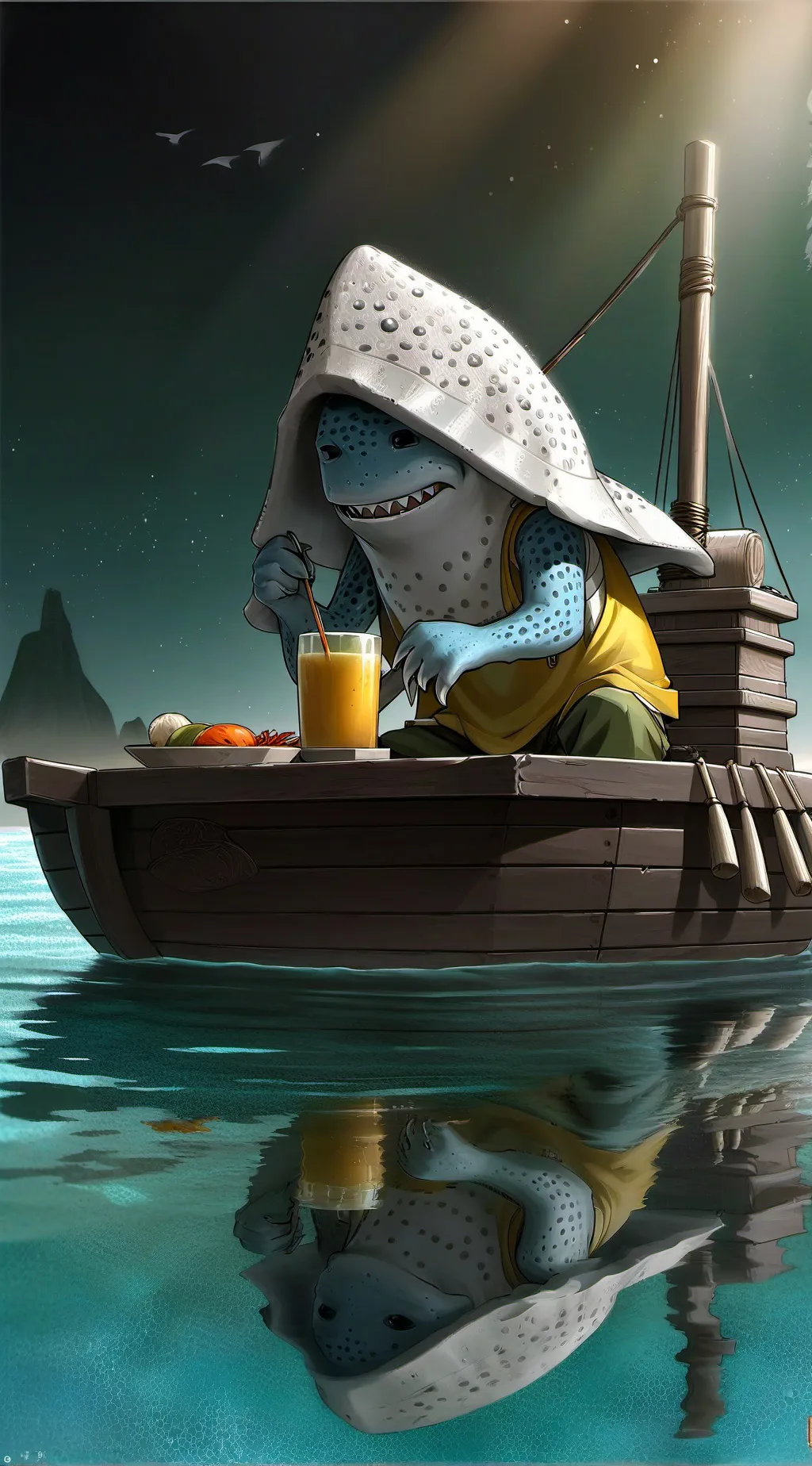 ai character: Kaoru background