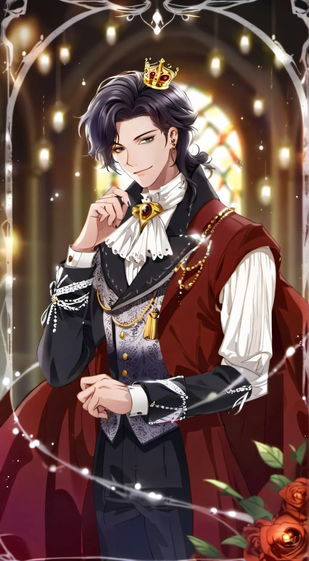 ai character: Clover background