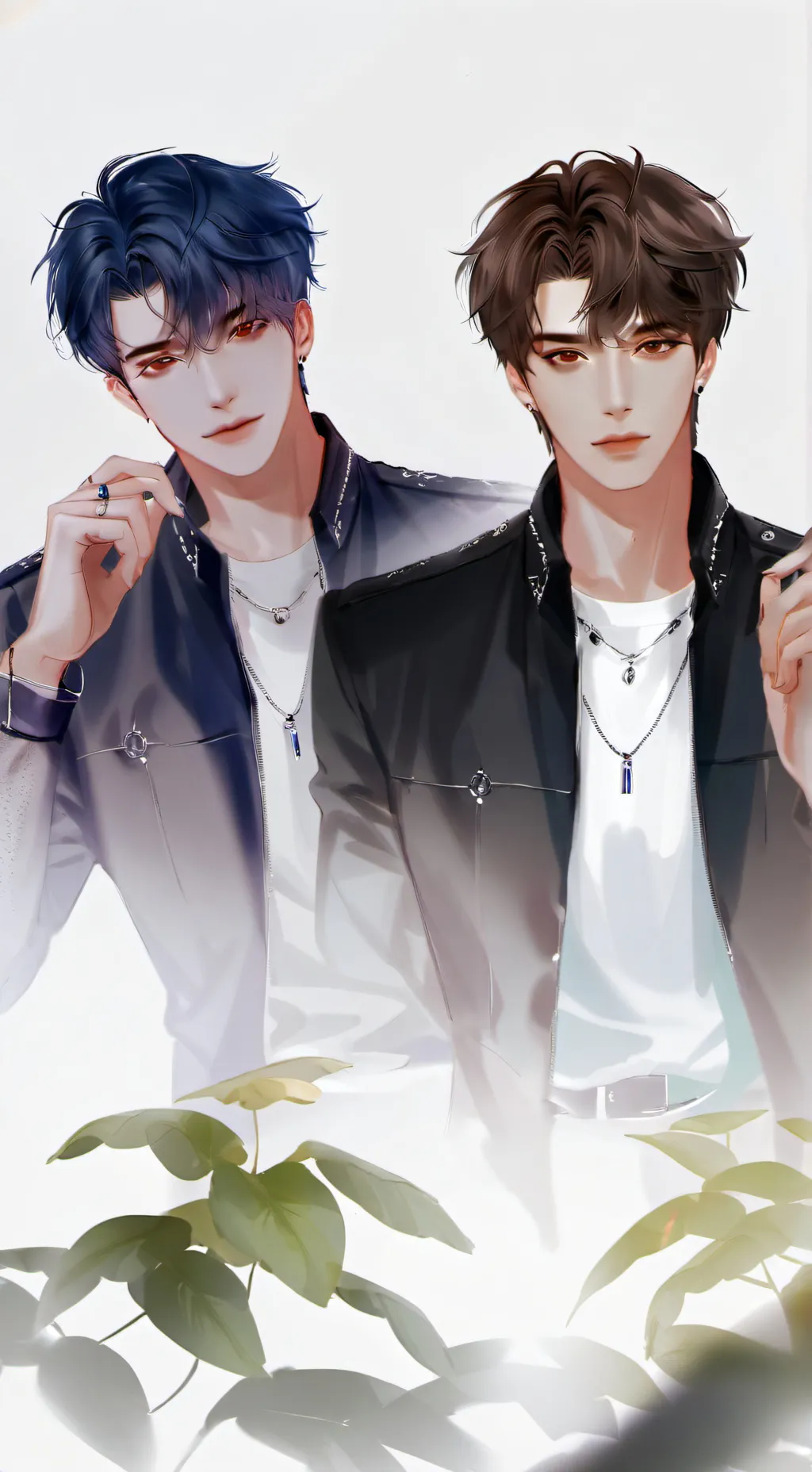 ai character: Blake and David background