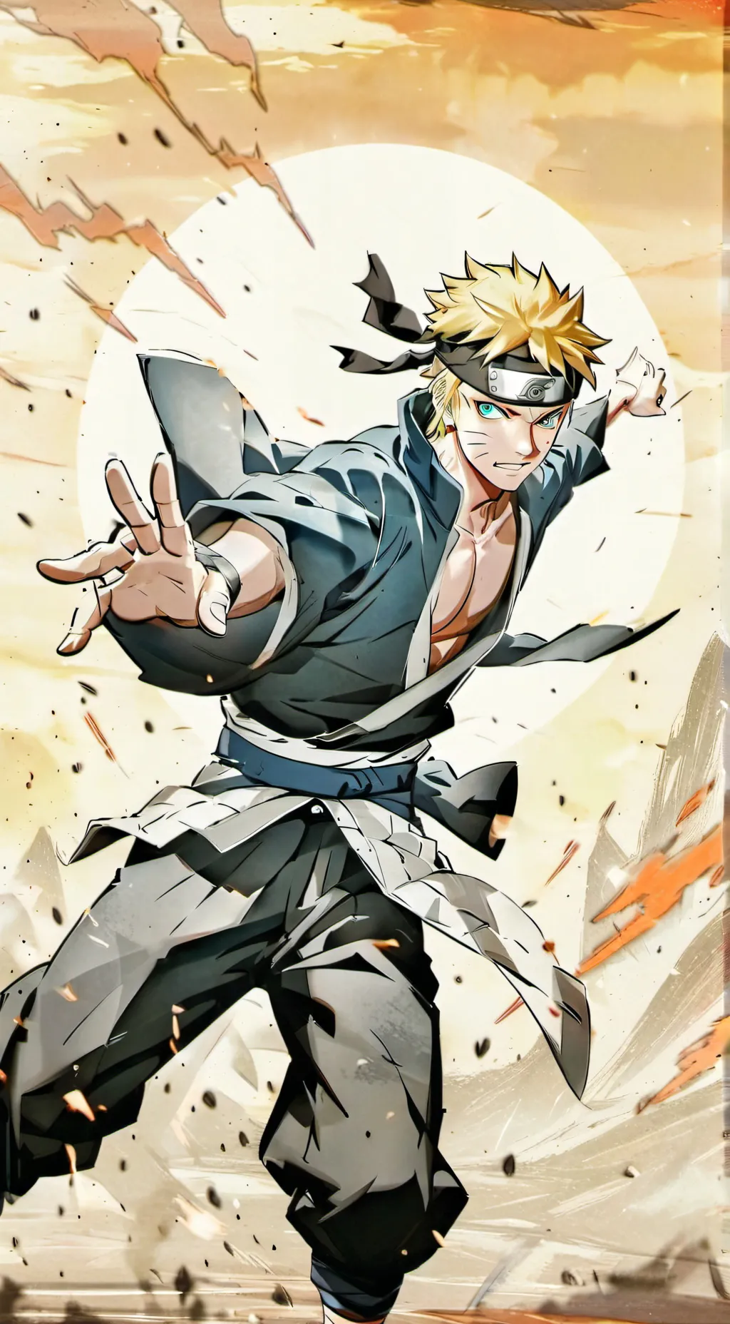 ai character: Naruto Shippooden background