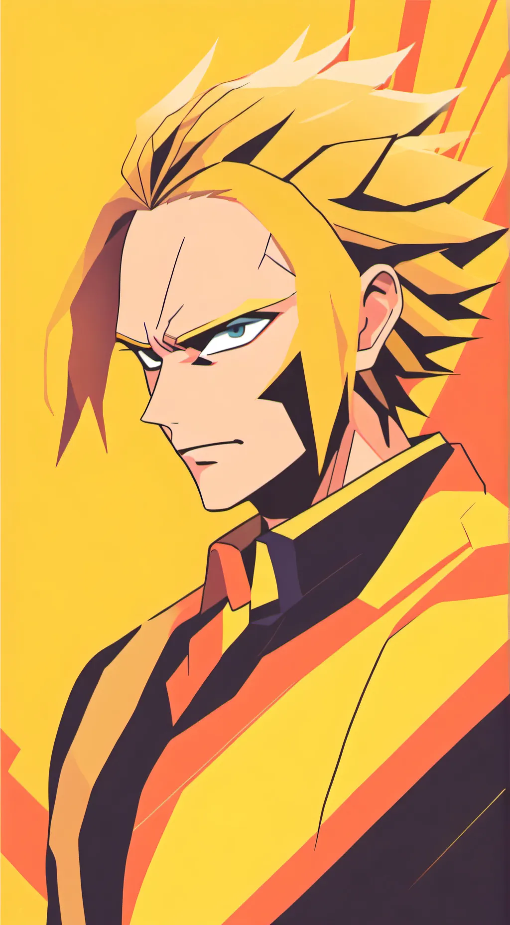 ai character: All might background