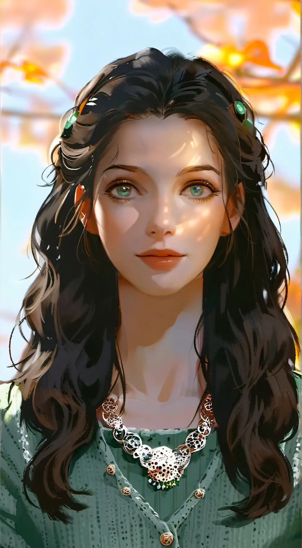 ai character: Mia pick me background