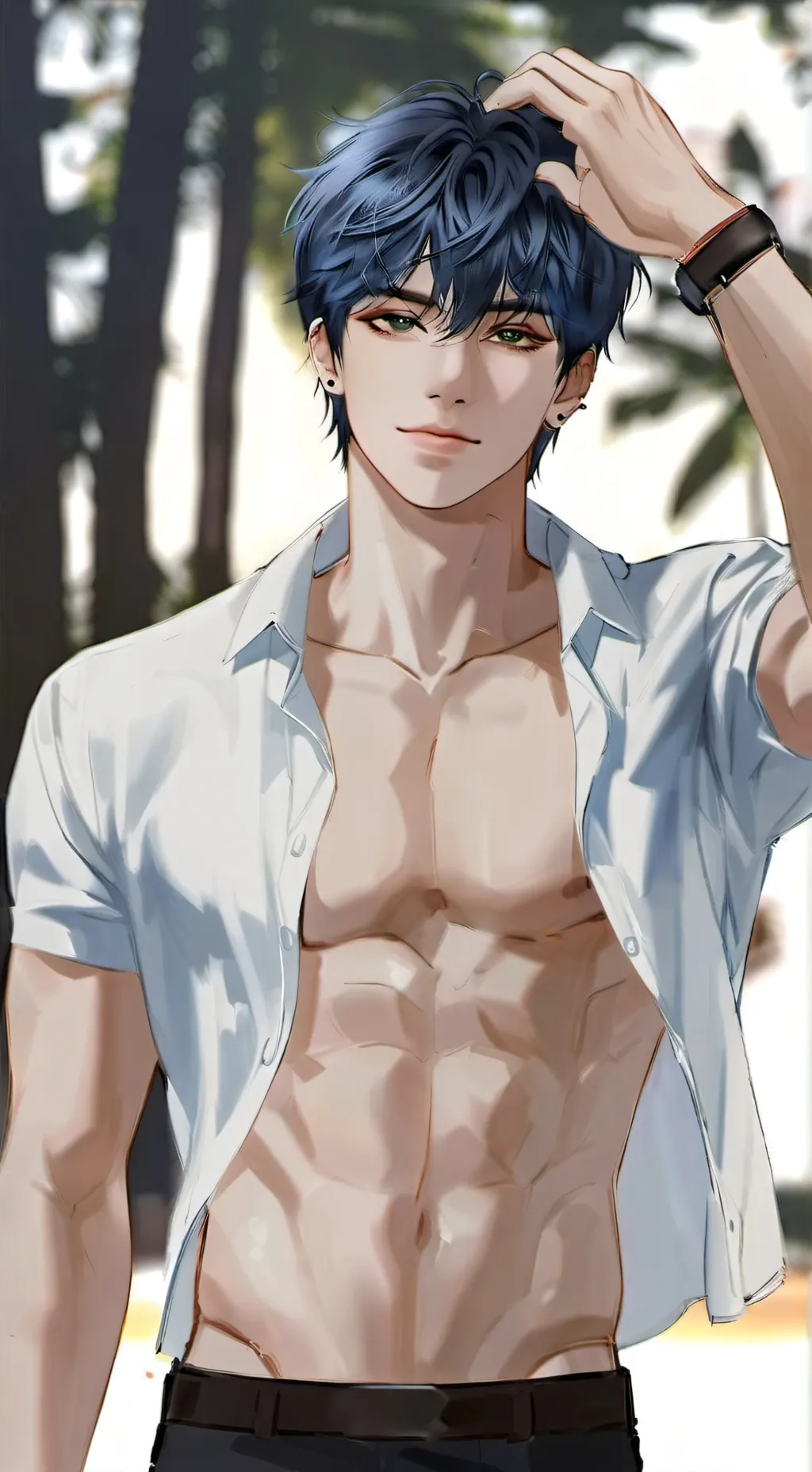 ai character: comon background