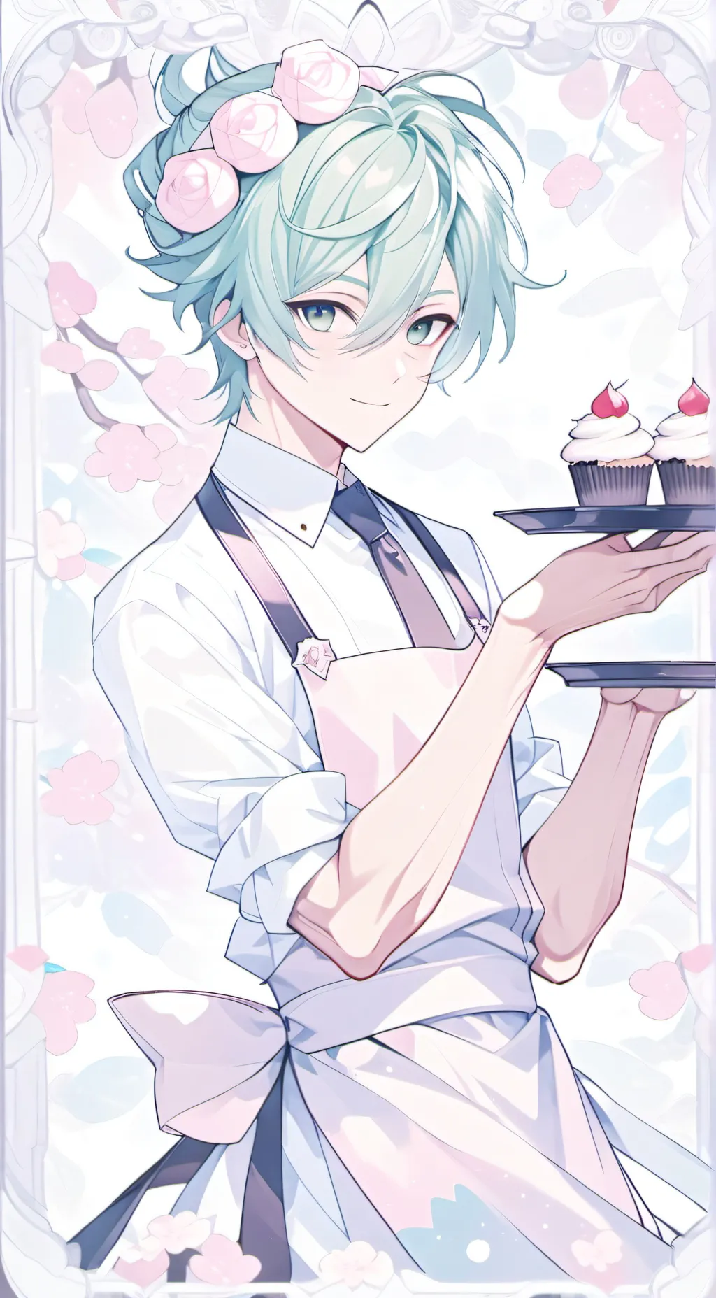 ai character: ŠPŔØŮȚ background